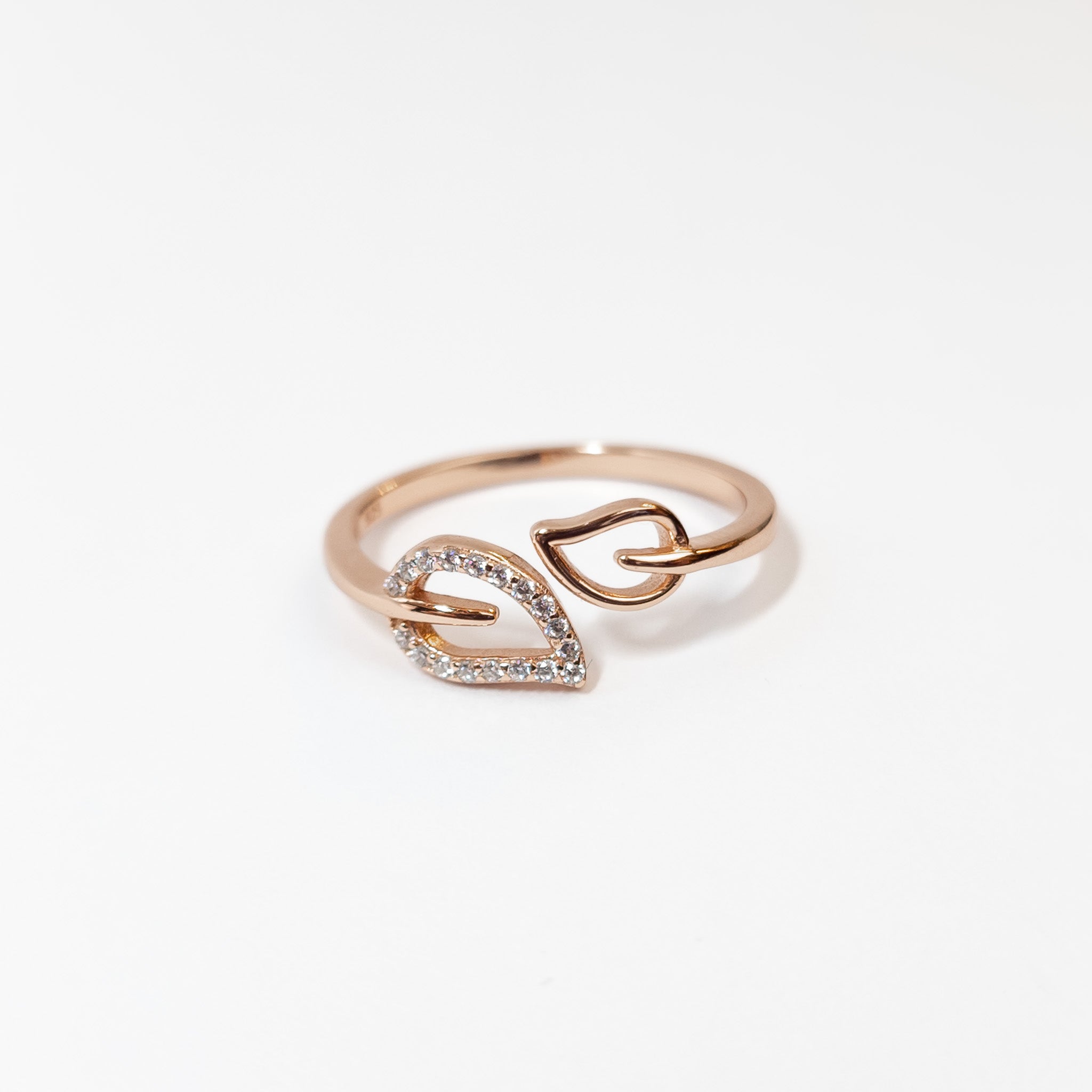 Anillo Dos Hojas