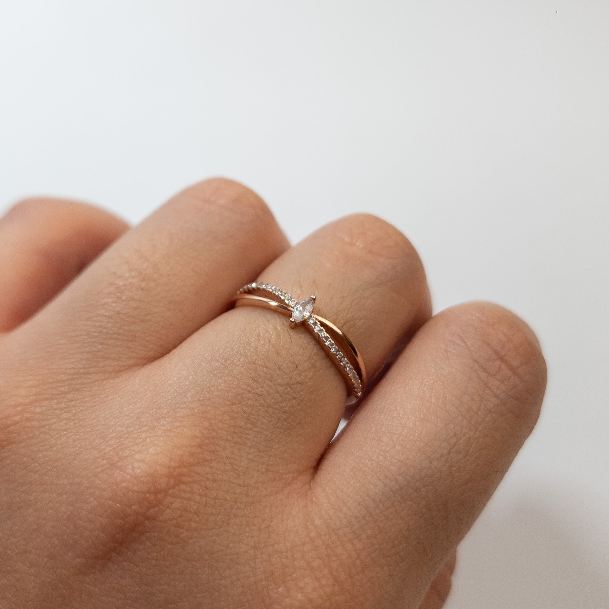 Anillo Marquesita Rosa