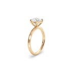 Anillo de compromiso Brillante Oro amarillo