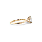 Anillo de compromiso Brillante Oro amarillo