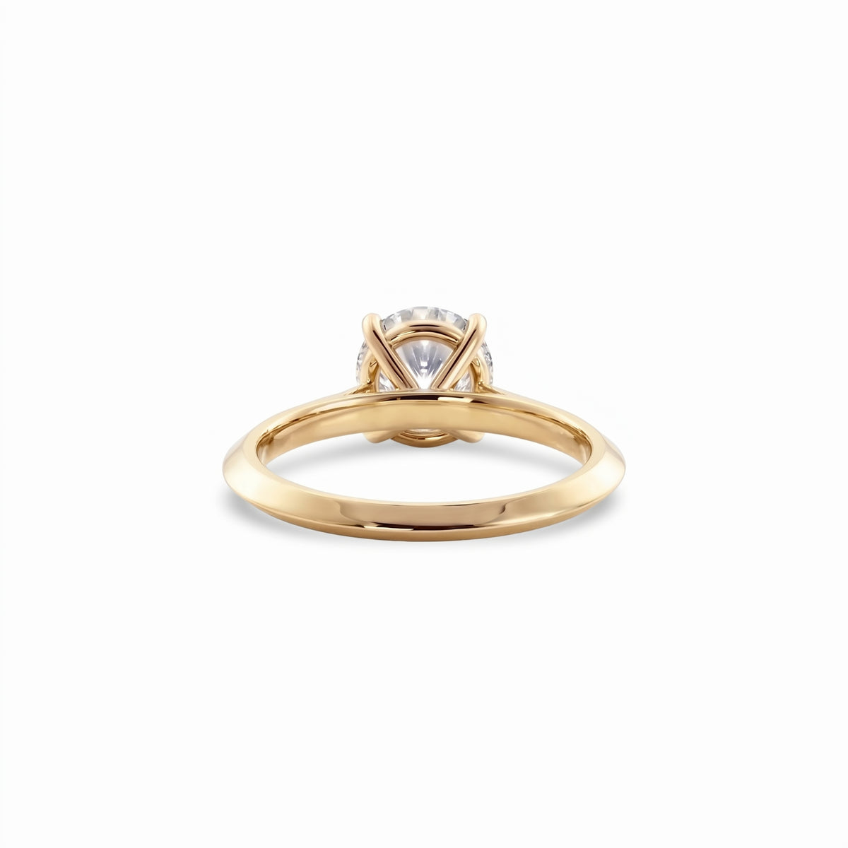 Anillo de compromiso Brillante Oro amarillo