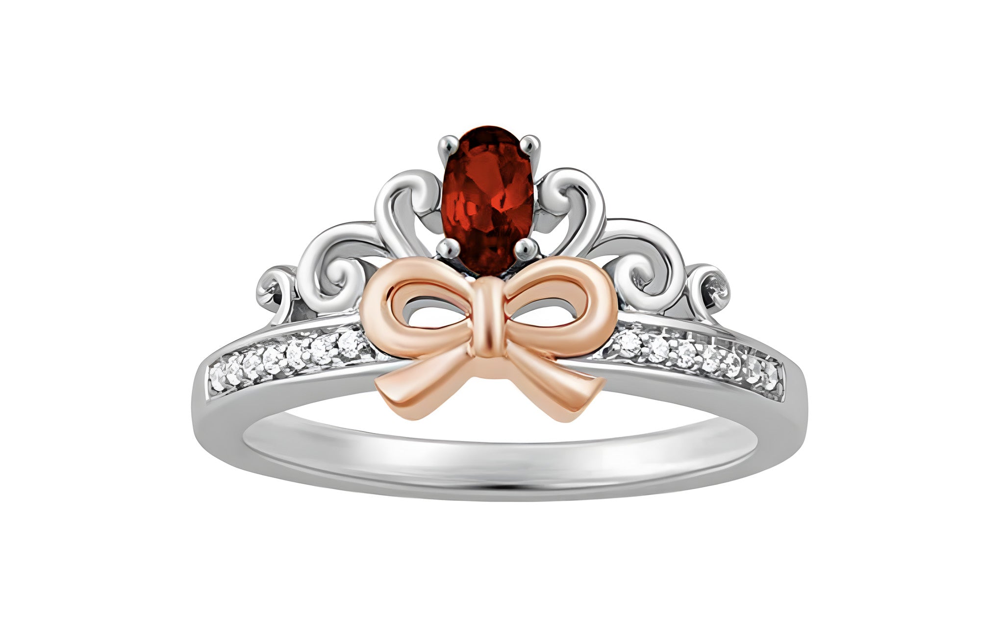 Anillo blanca nieves