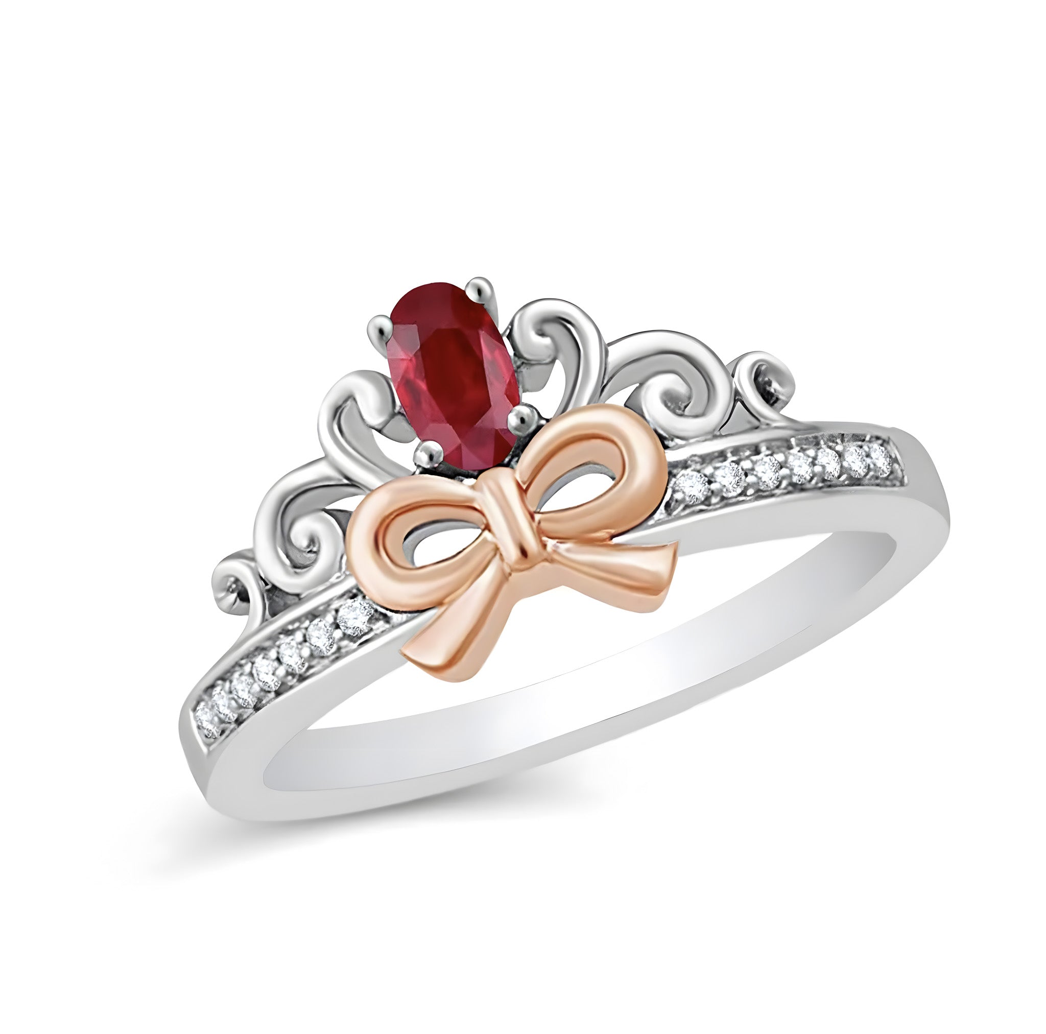 Anillo blanca nieves