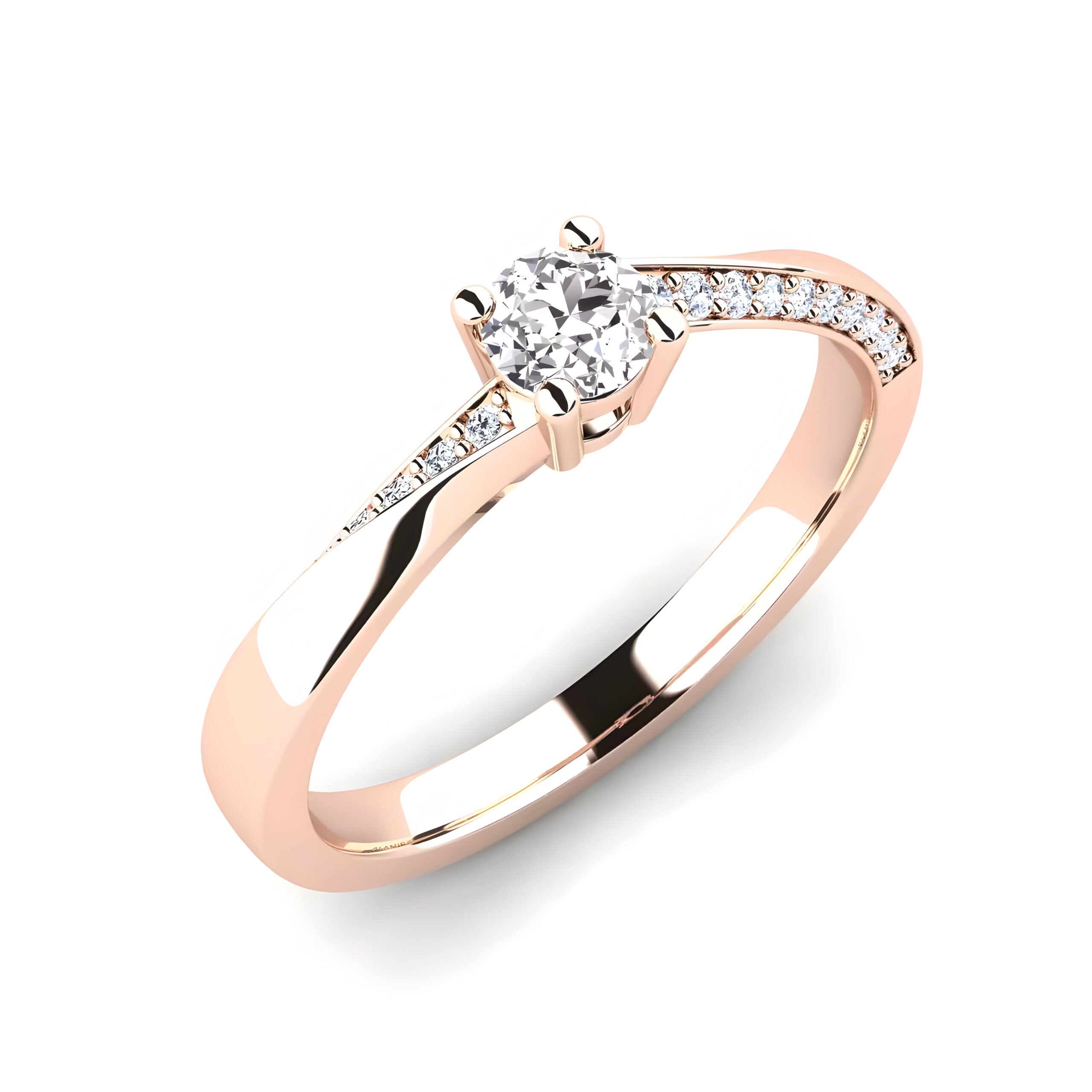 Anillo de compromiso Encanto 14K.