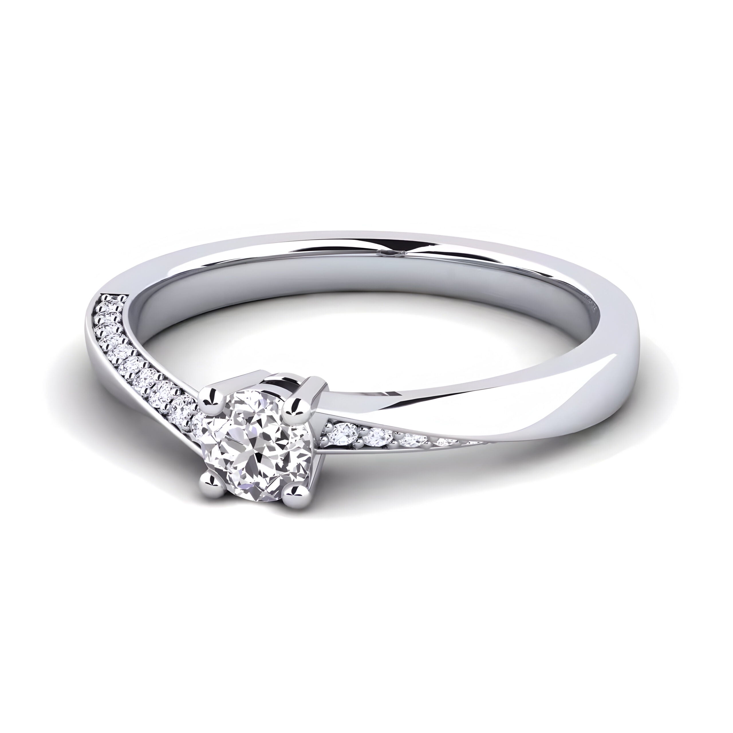 Anillo de compromiso Encanto 14K.