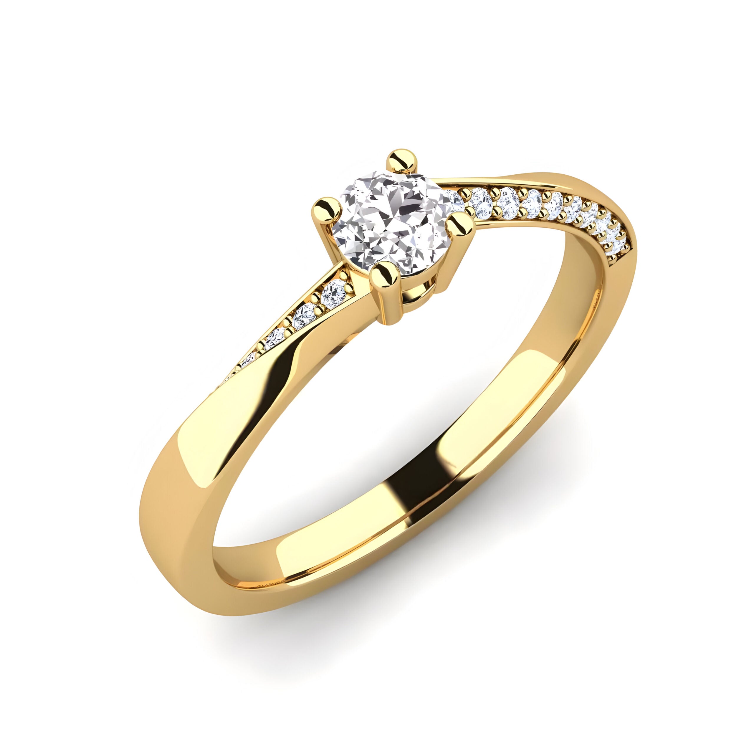 Anillo de compromiso Encanto 14K.