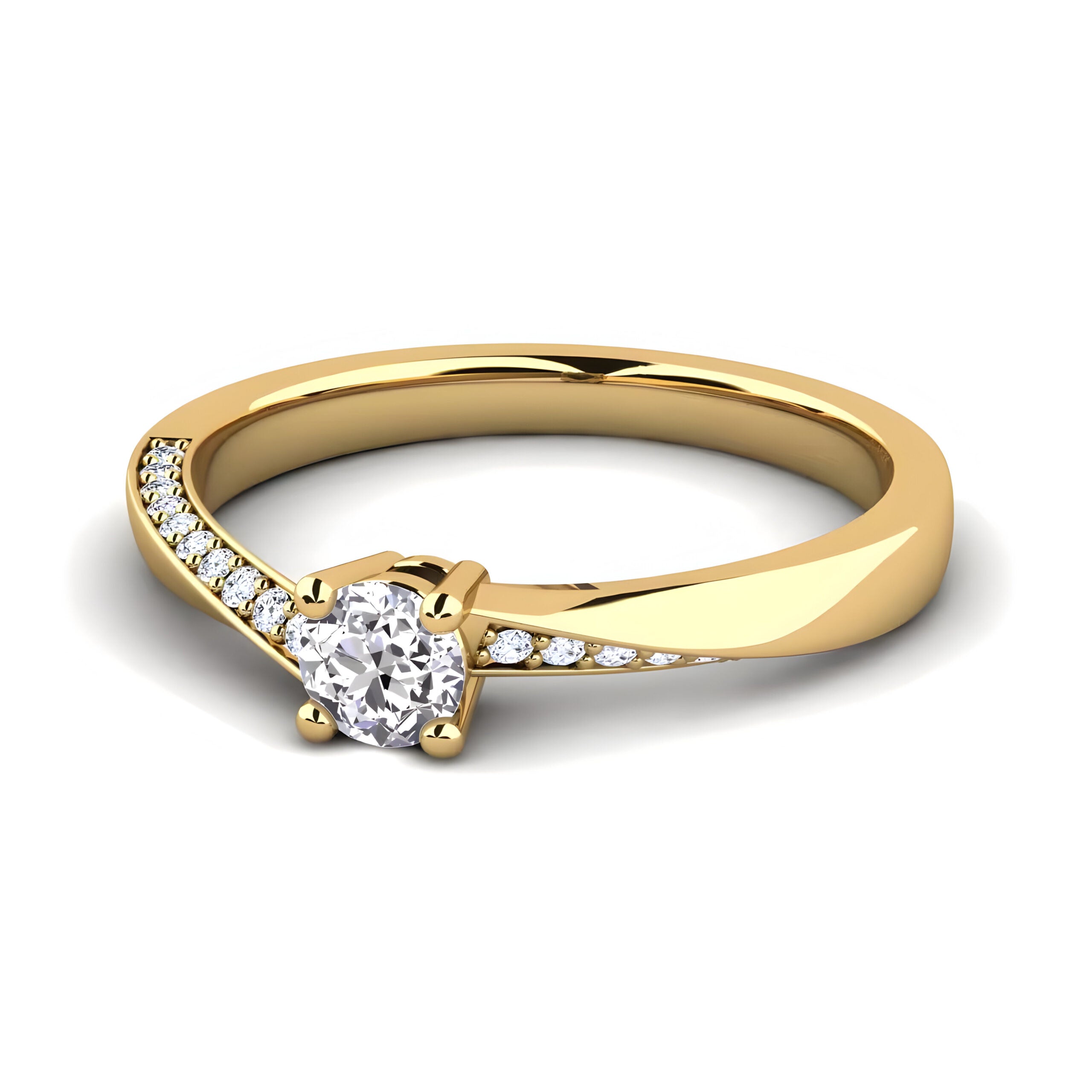 Anillo de compromiso Encanto 14K.