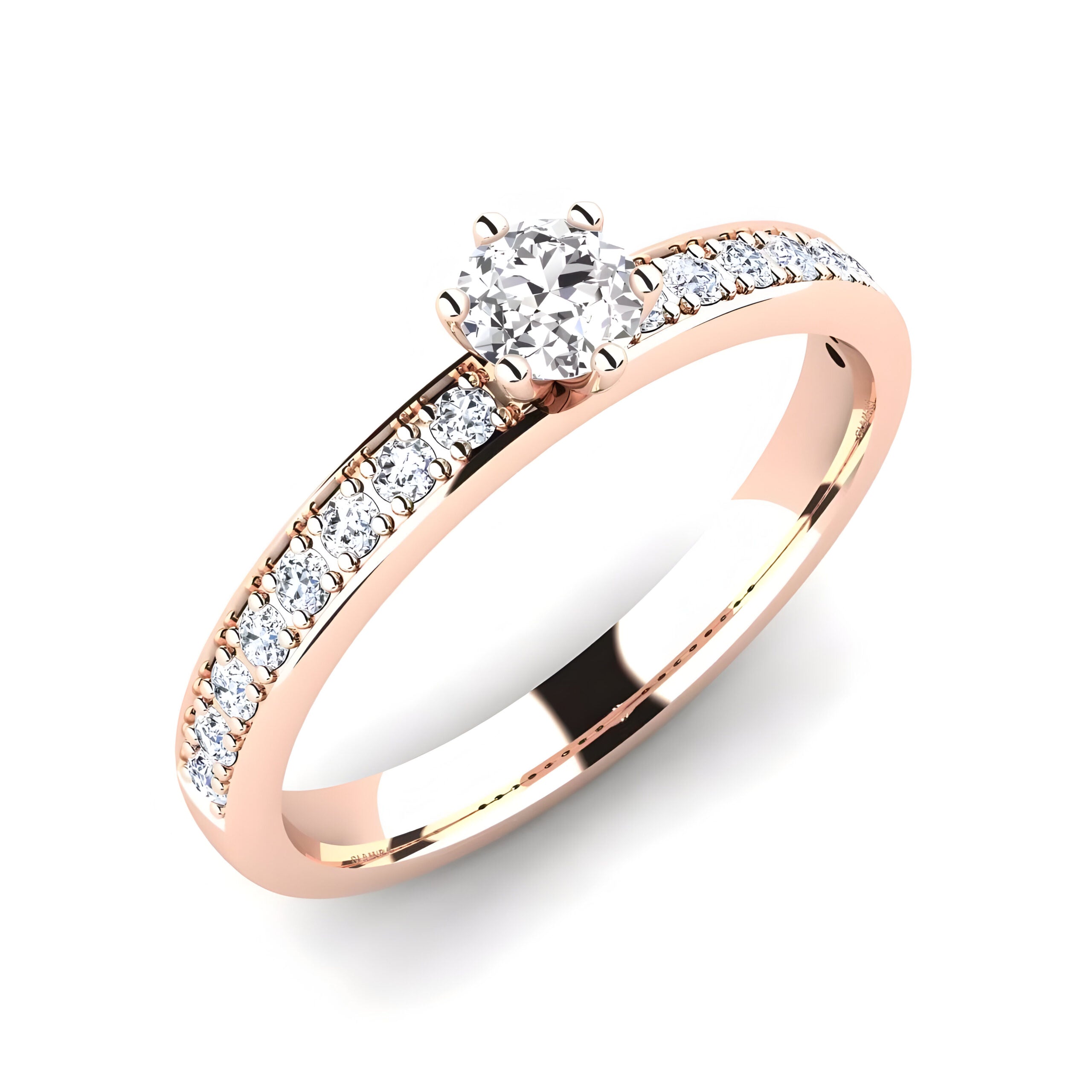 Anillo de compromiso Eternum 14K.