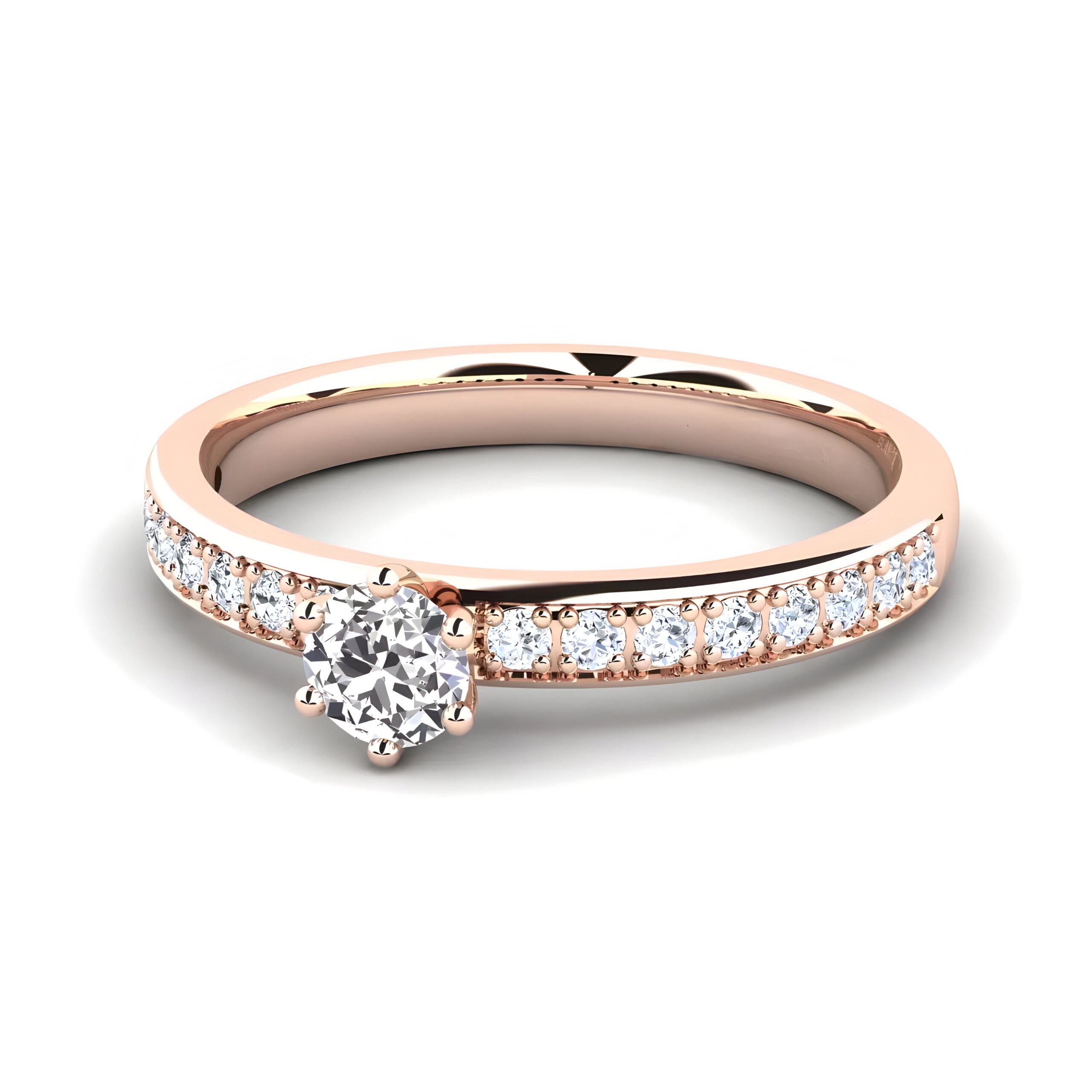 Anillo de compromiso Eternum 14K.