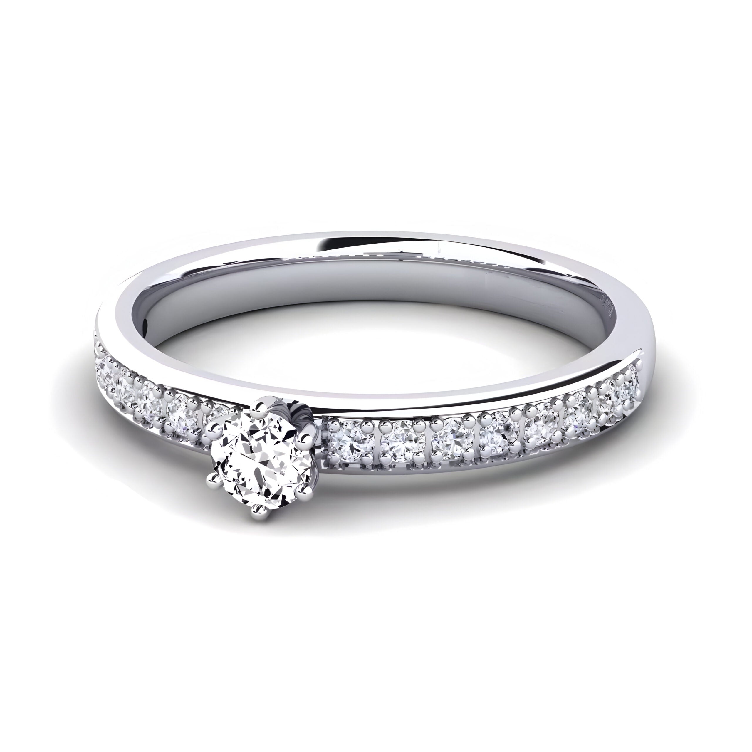 Anillo de compromiso Eternum 14K.