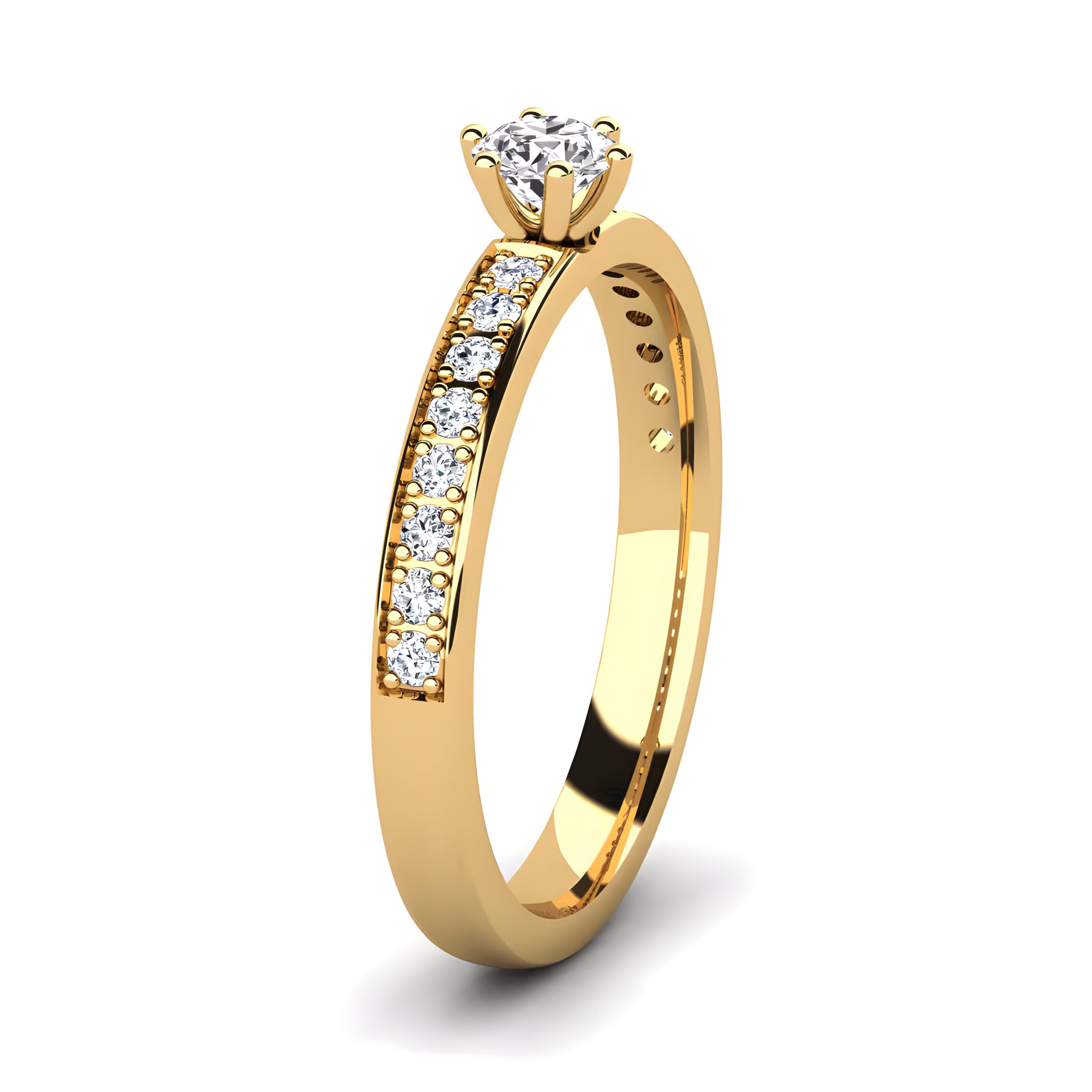 Anillo de compromiso Eternum 14K.