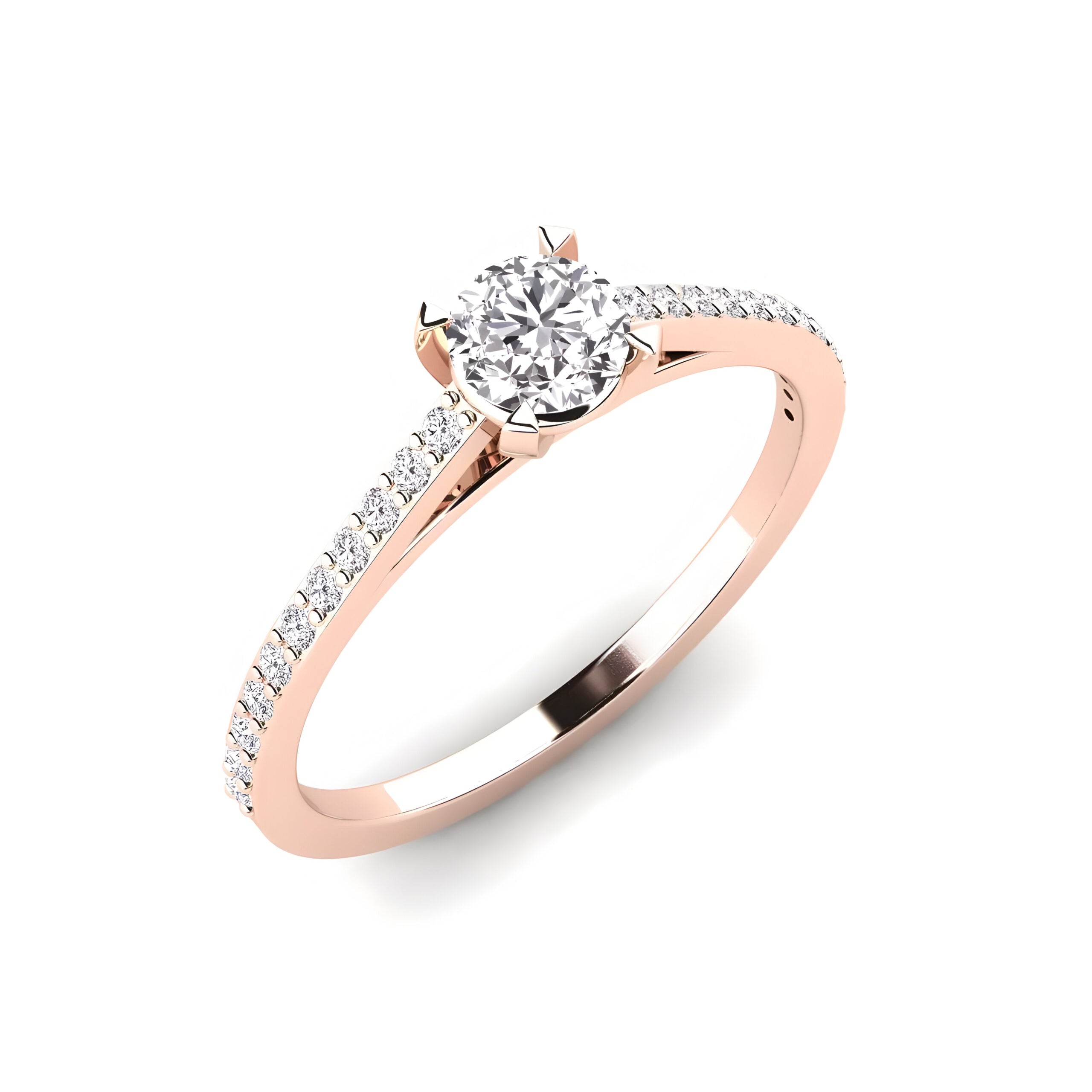 Anillo de compromiso Love 14K.
