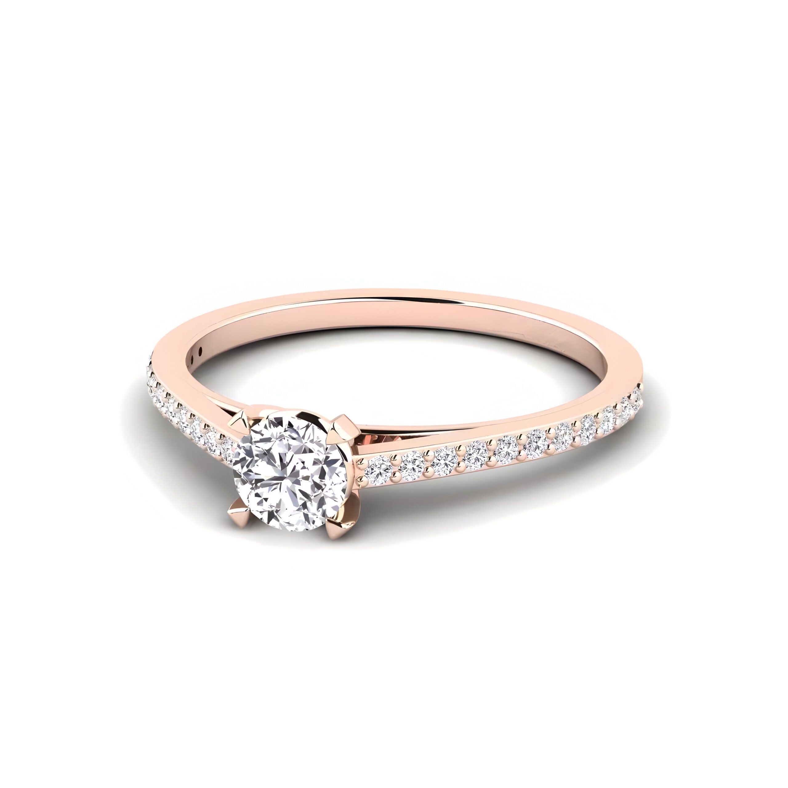 Anillo de compromiso Love 14K.