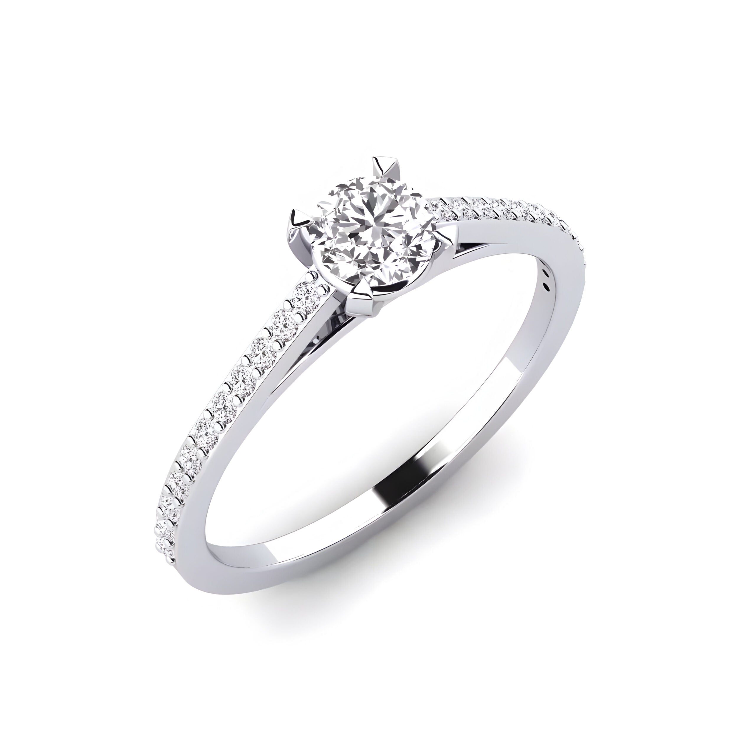 Anillo de compromiso Love 14K.