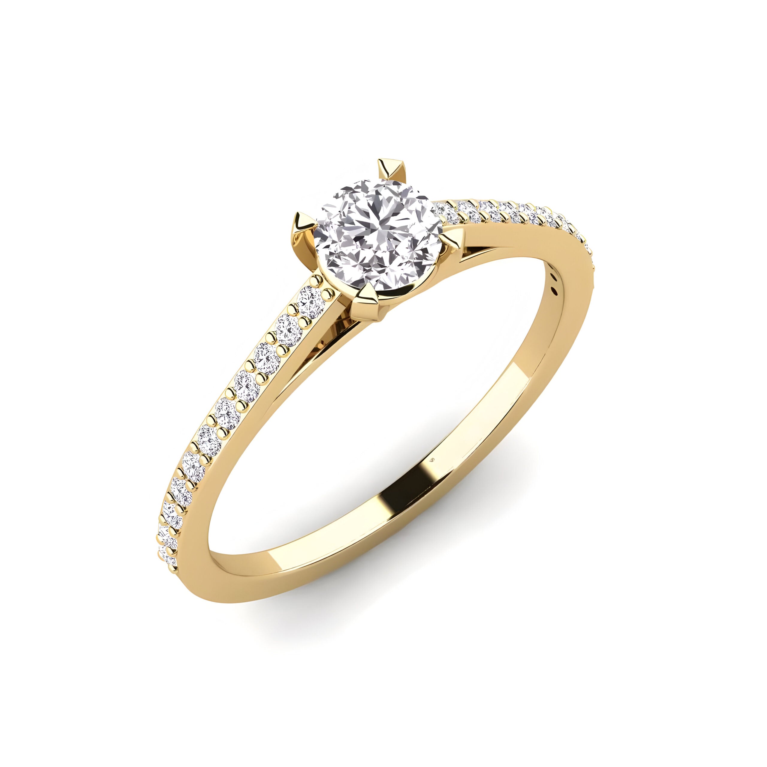 Anillo de compromiso Love 14K.