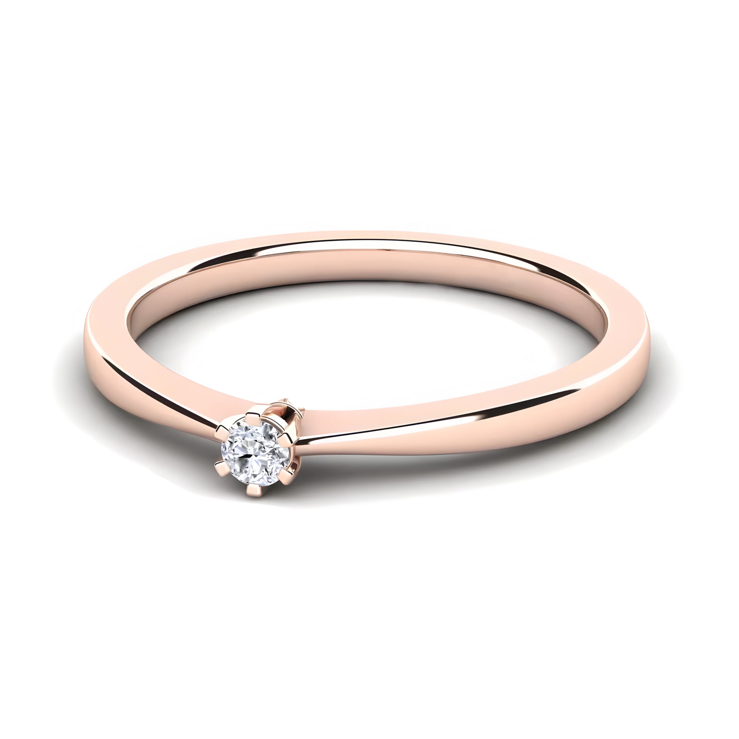 Anillo de compromiso Andromeda 14K.
