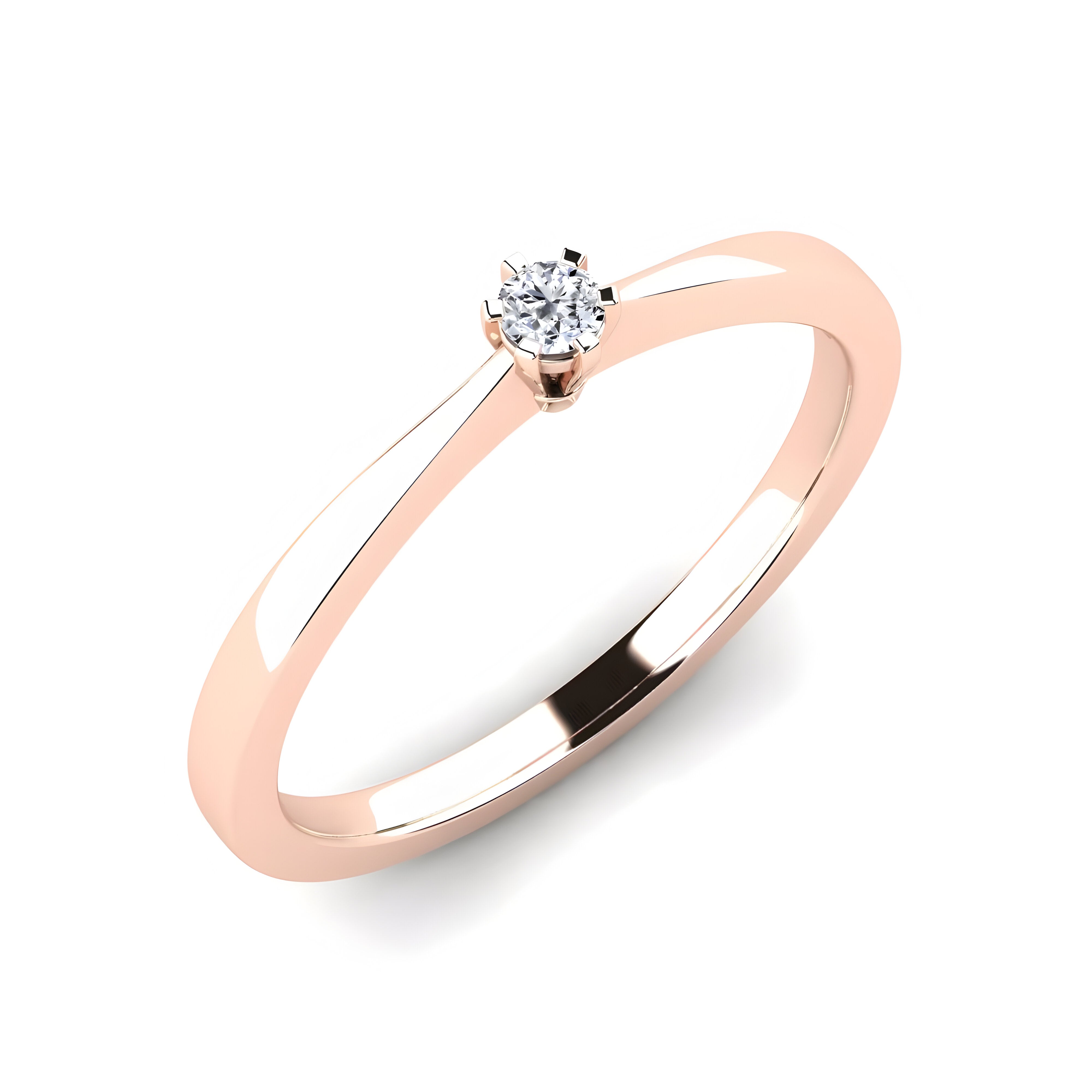 Anillo de compromiso Andromeda 14K.
