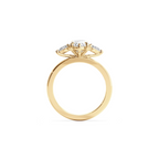 Trinity Marquise  gold