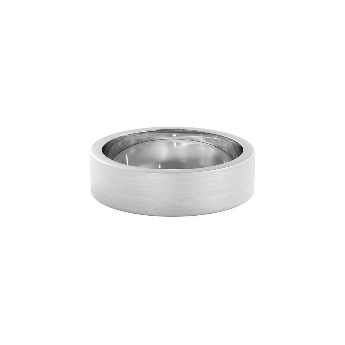 Anillo Lite Silver 5mm Matte
