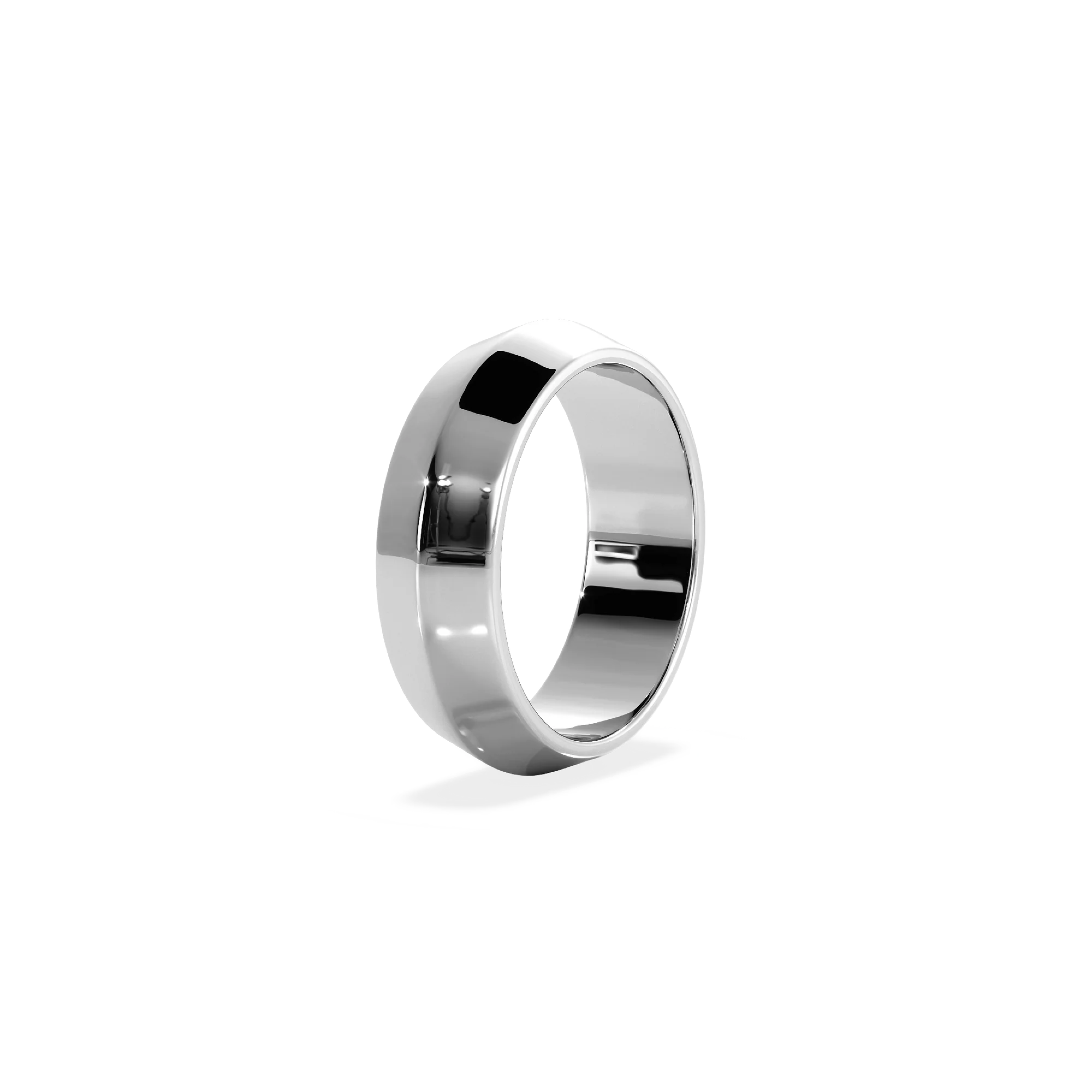 Anillo Lite dos aguas Silver 6mm Bright