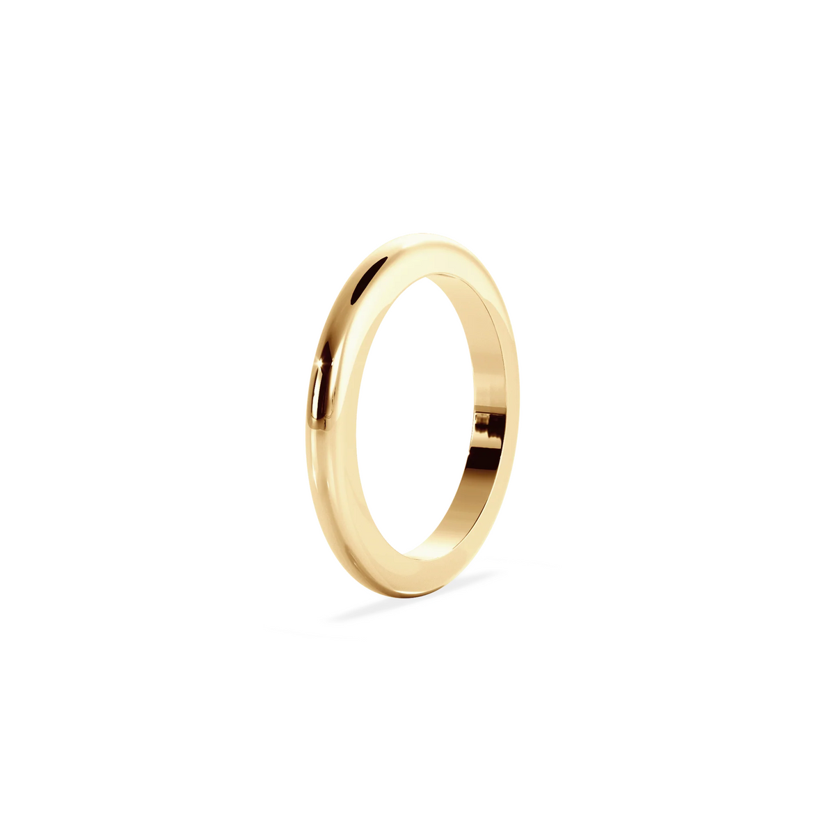 Anillo Classy Gold 2mm Bright