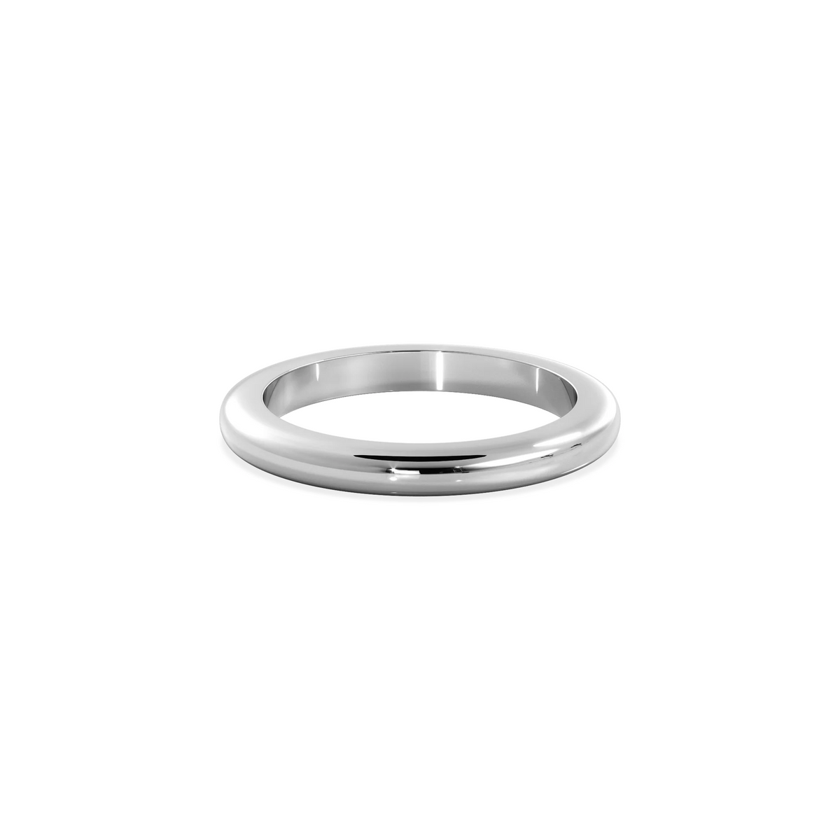 Anillo Classy Silver 2mm Bright