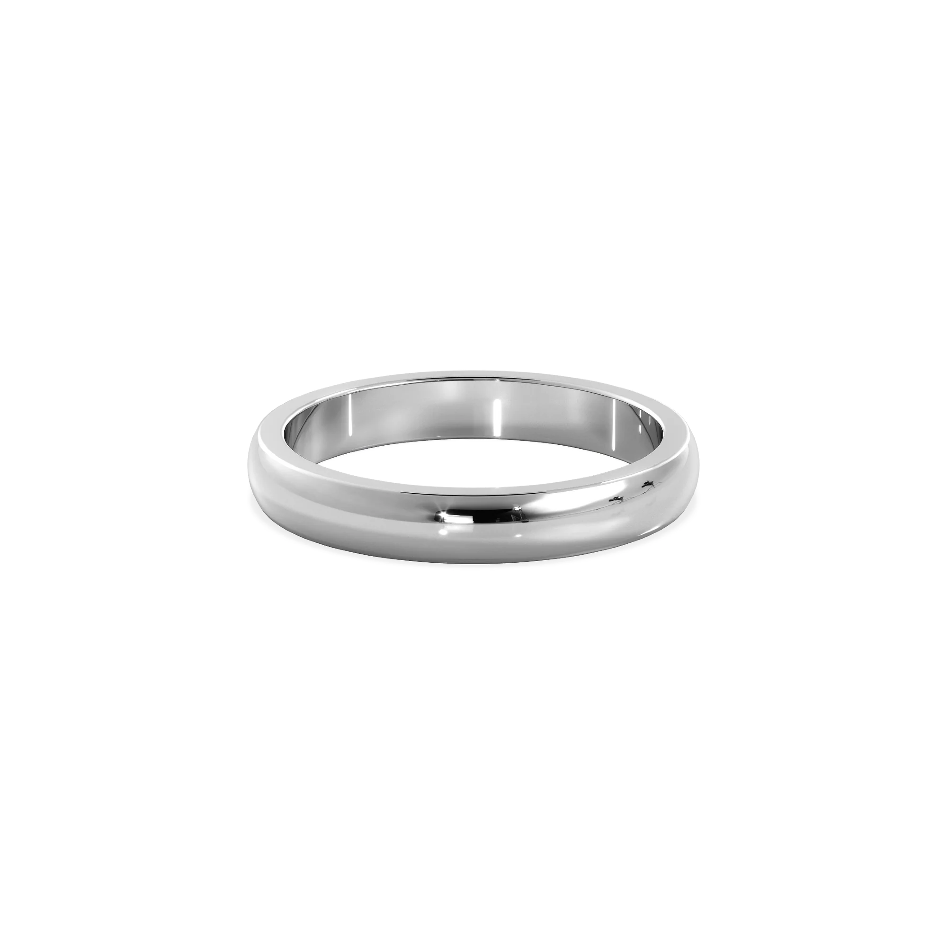 Anillo Classy Silver 3mm Bright