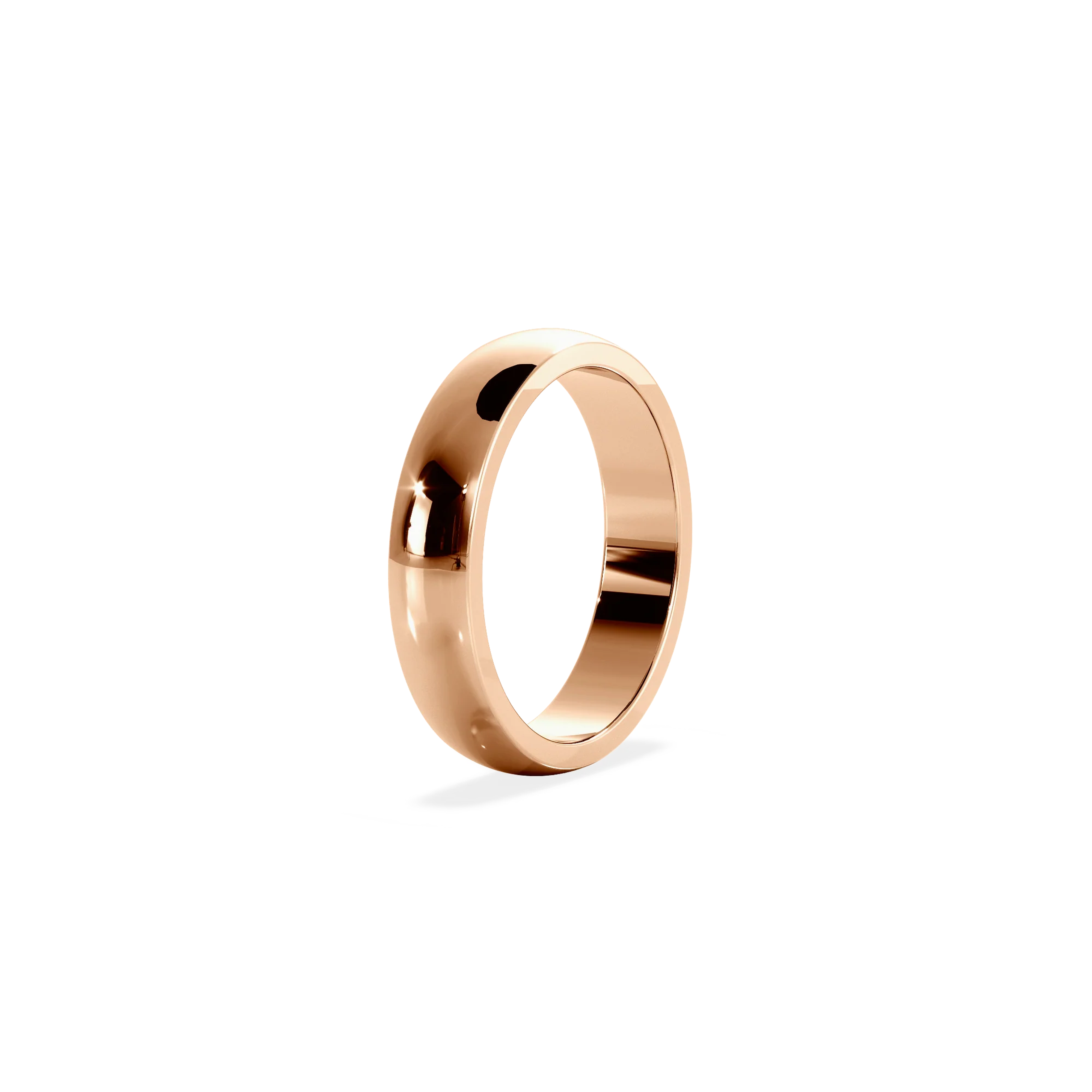 Anillo Classy rose gold 4mm Bright