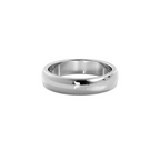 Anillo Classy white gold 4mm Bright