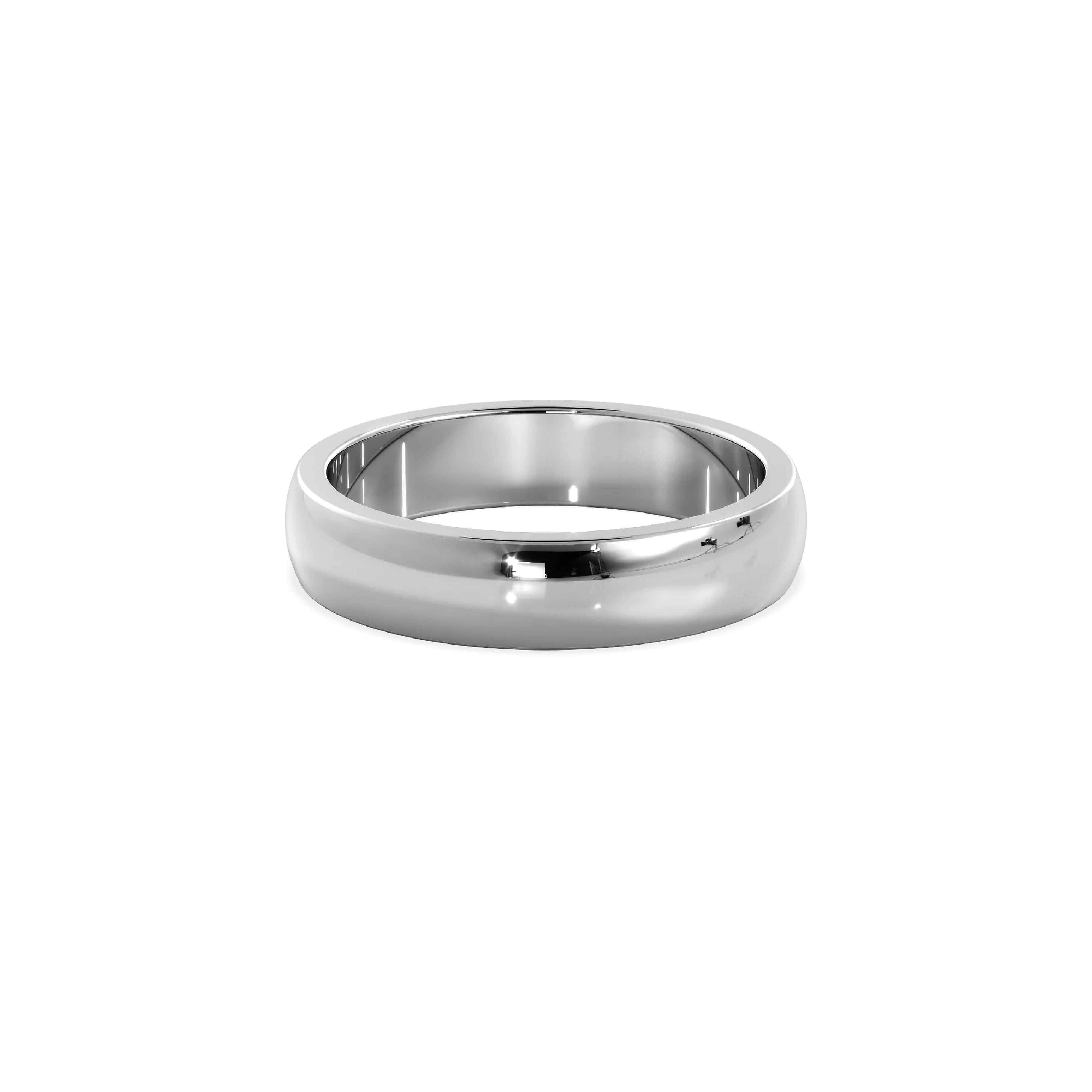 Anillo Classy Silver 4mm Bright