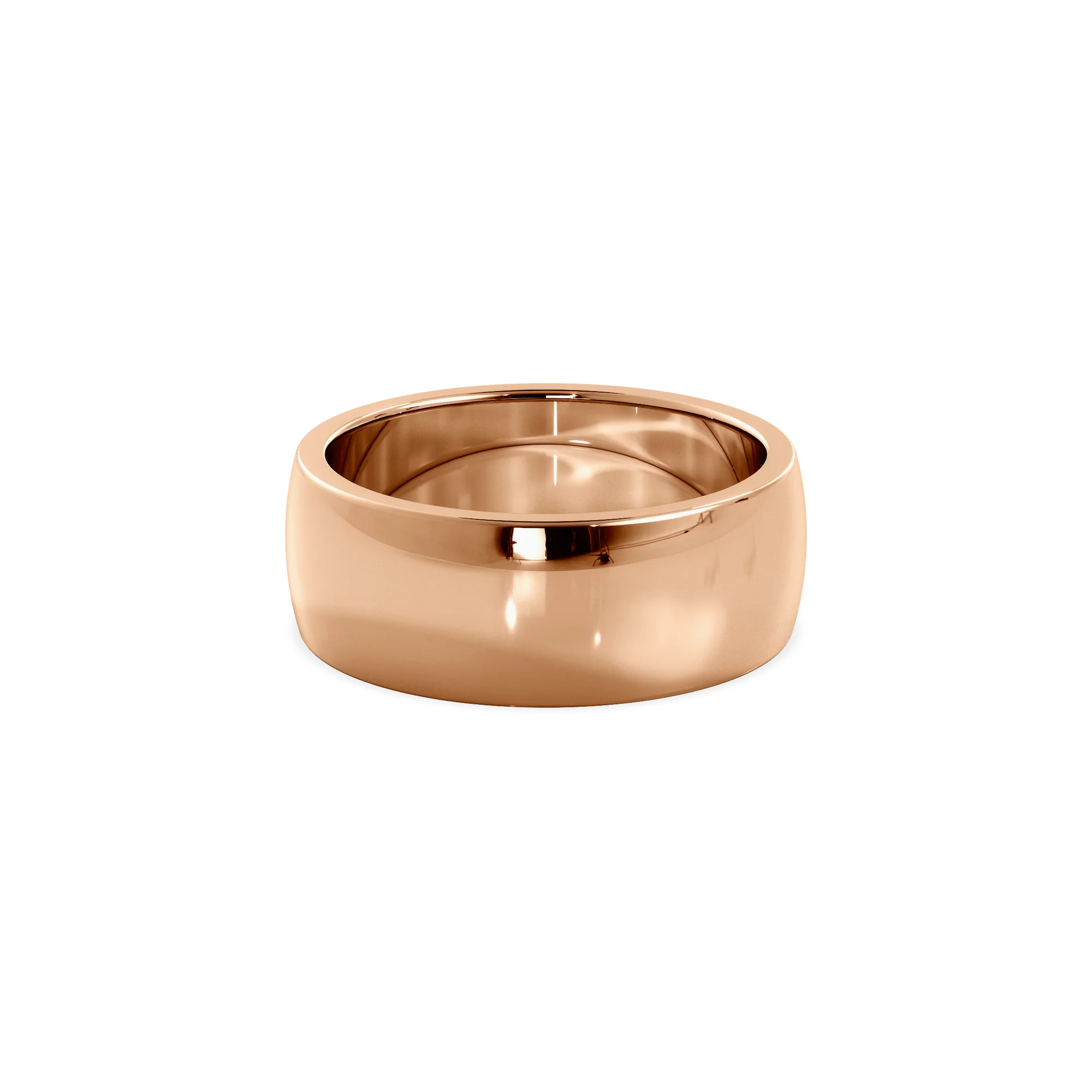 Anillo Classy rose gold 6mm Bright
