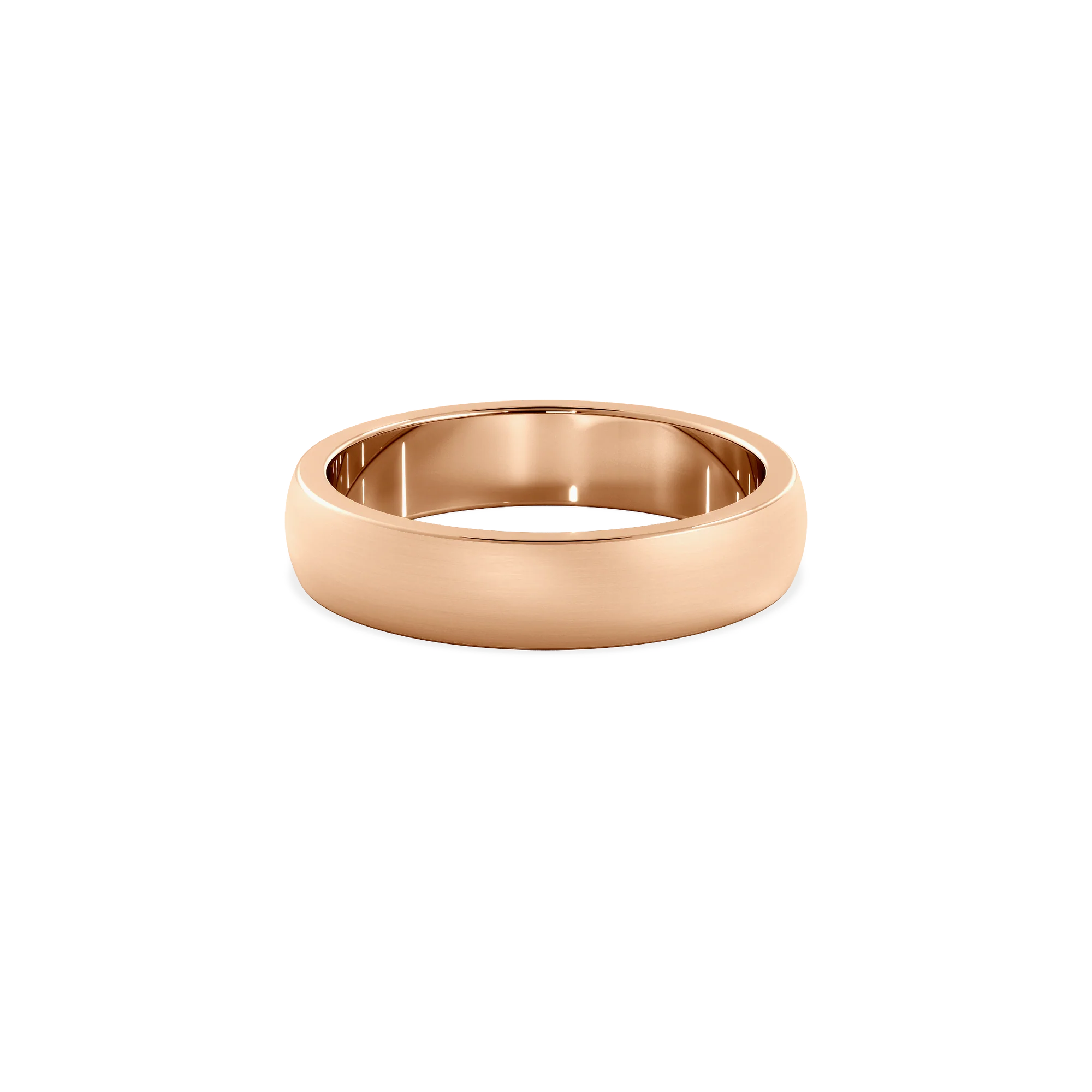 Anillo Classy rose gold 4mm Matte