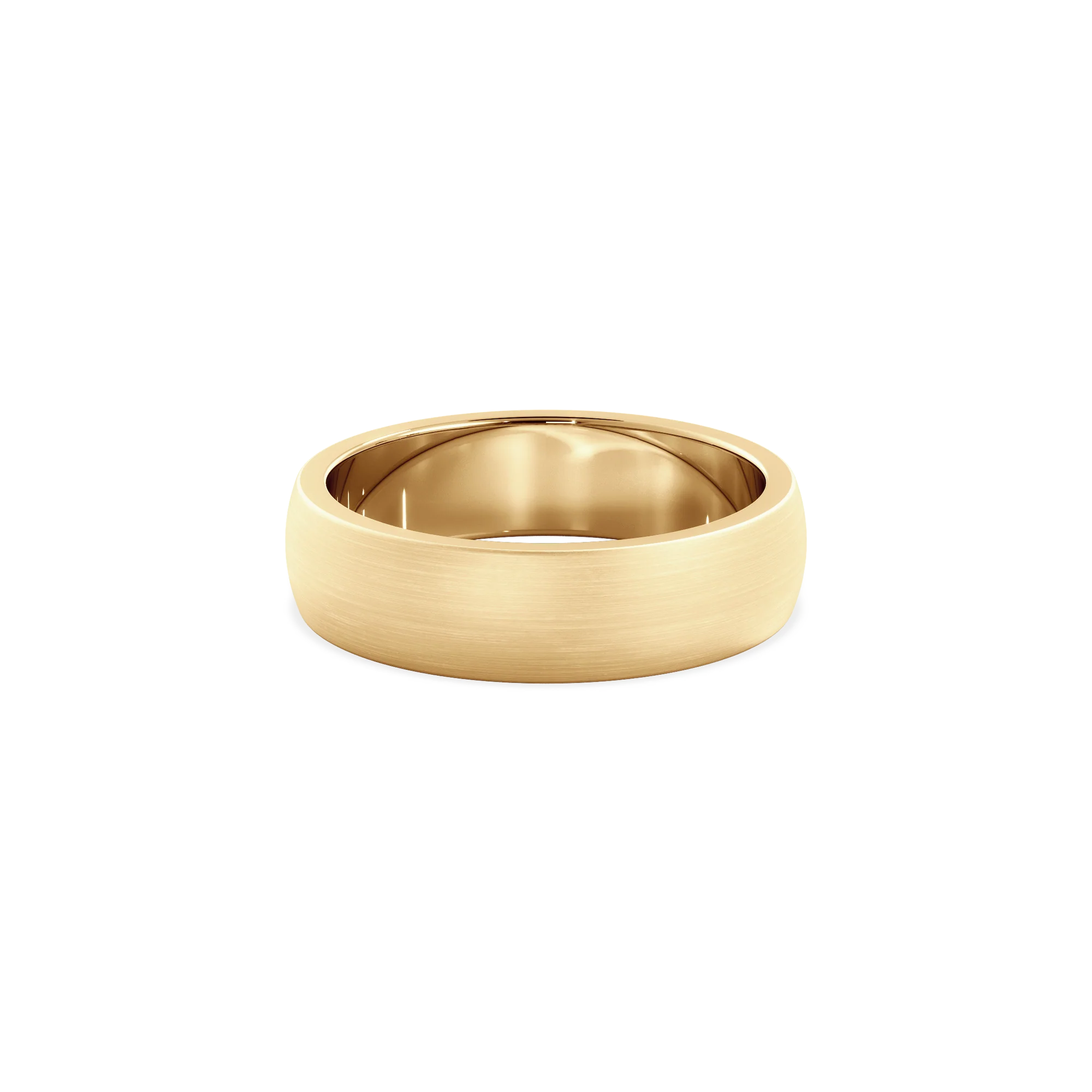 Anillo Classy gold 5mm Matte