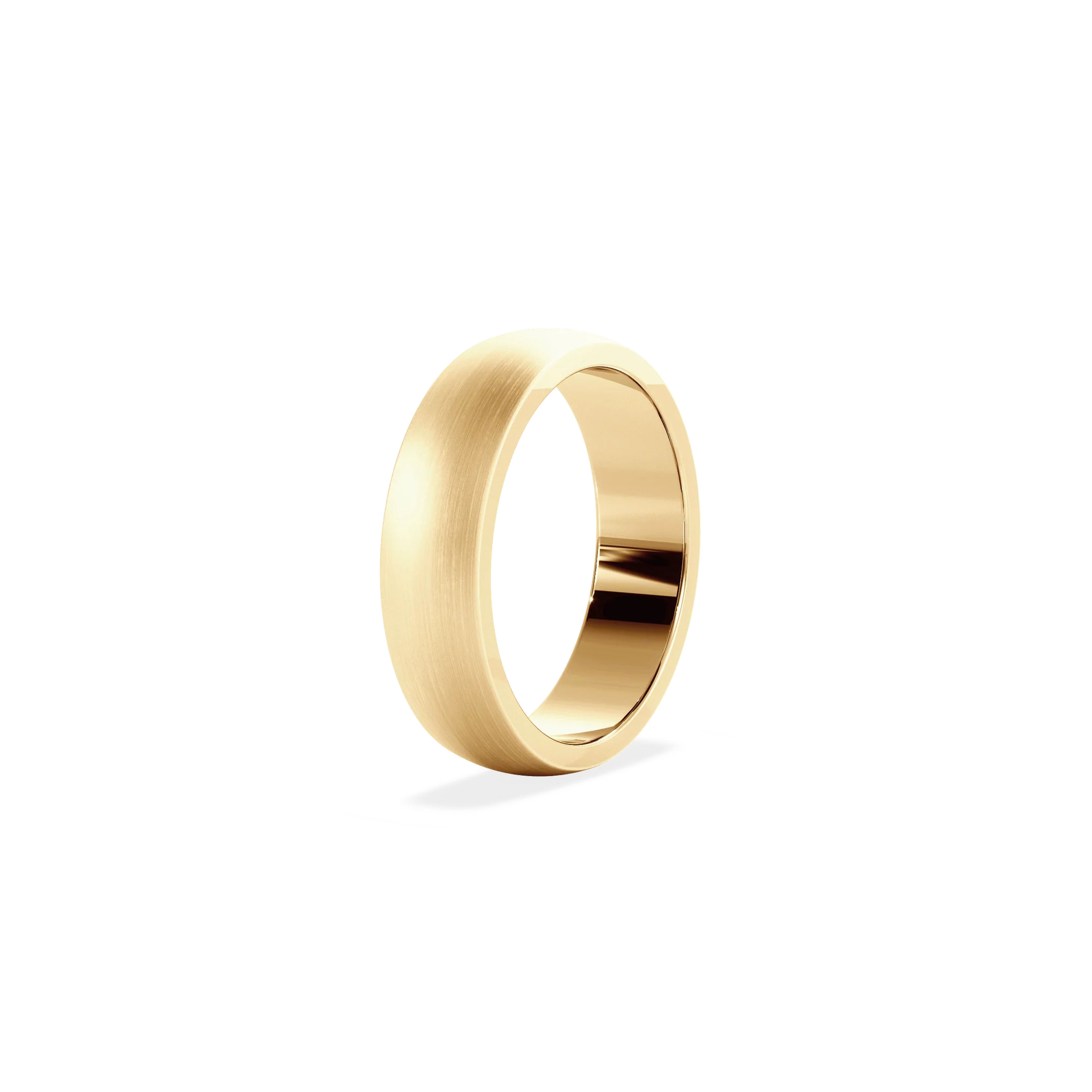 Anillo Classy gold 5mm Matte