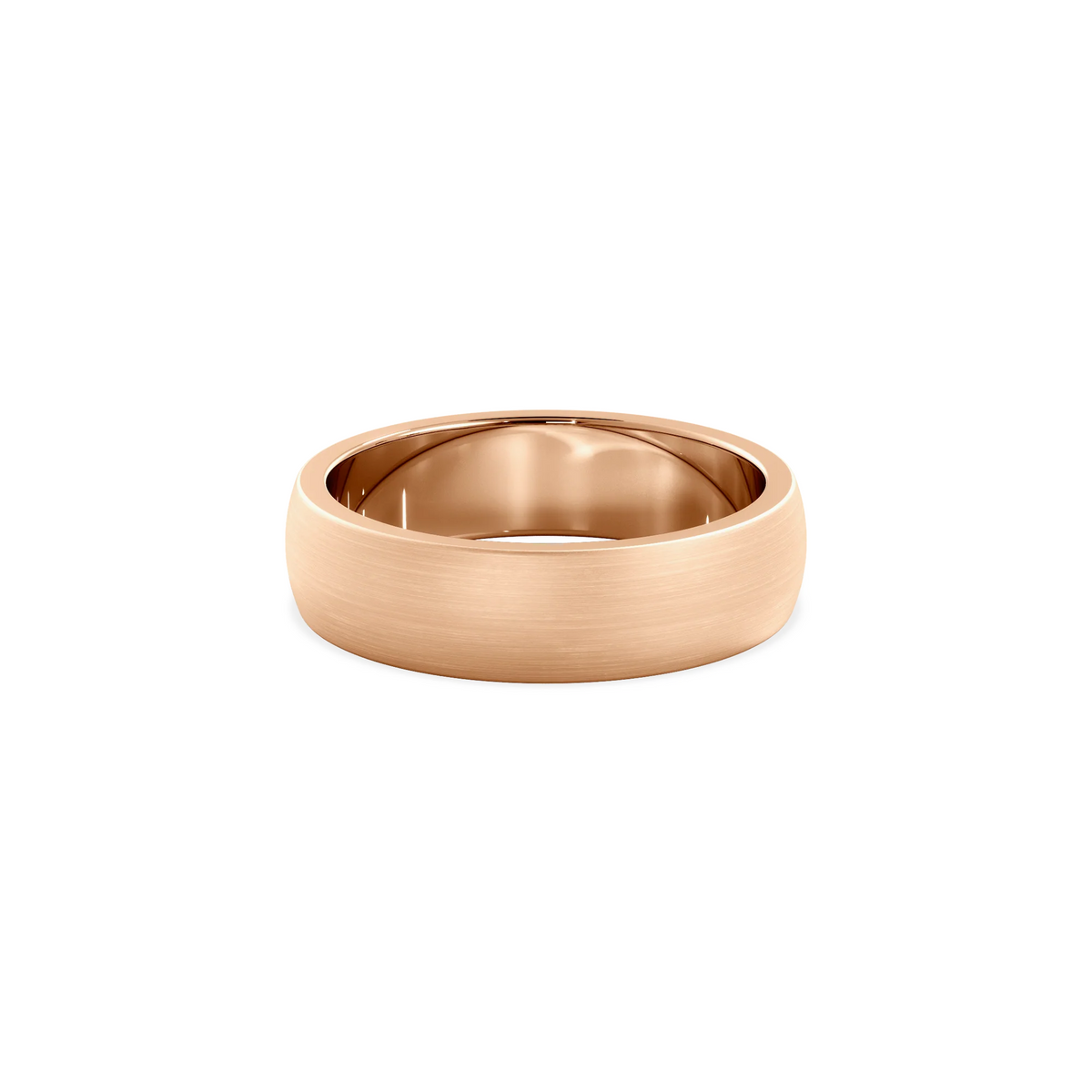 Anillo Classy rose gold 5mm Matte