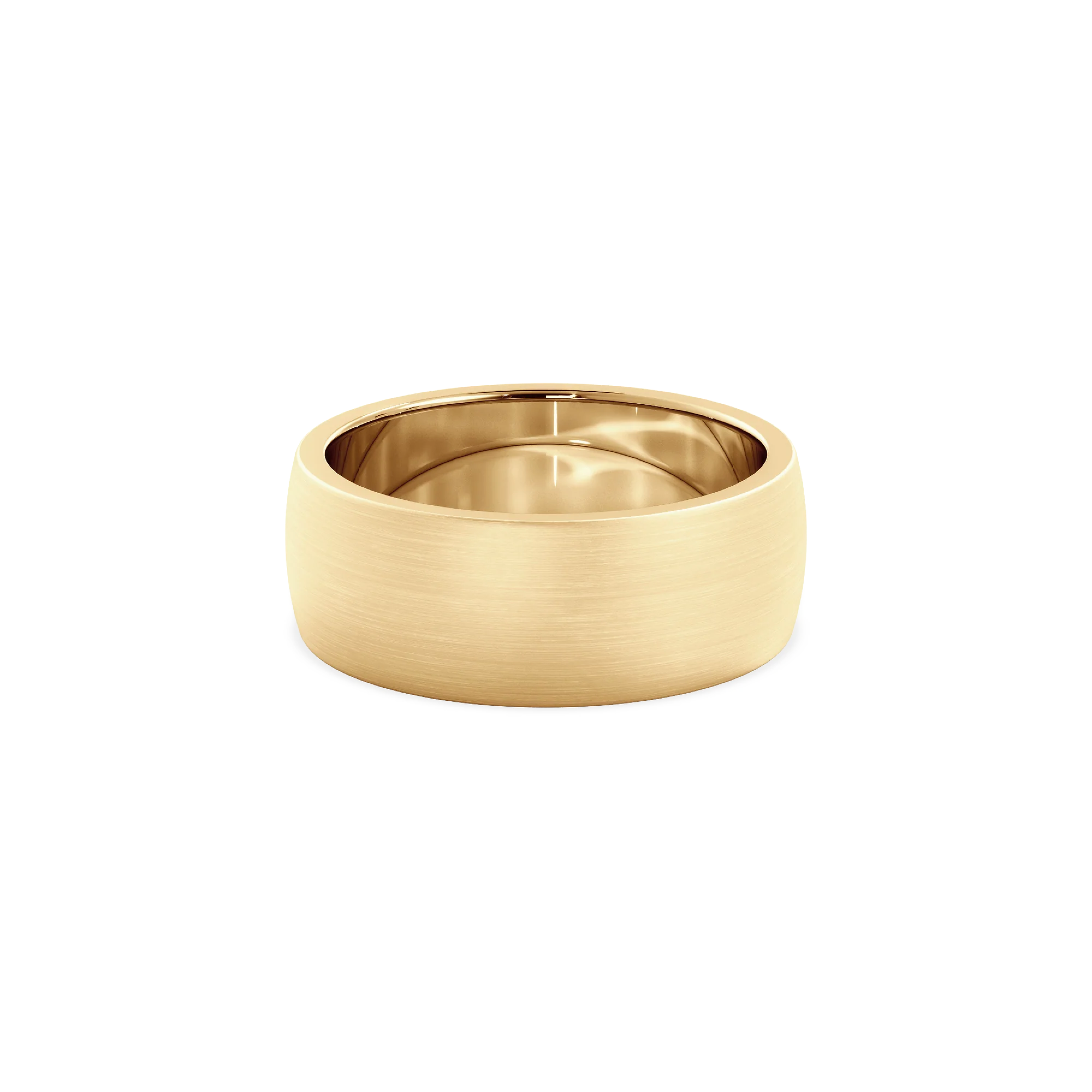 Anillo Classy gold 6mm Matte