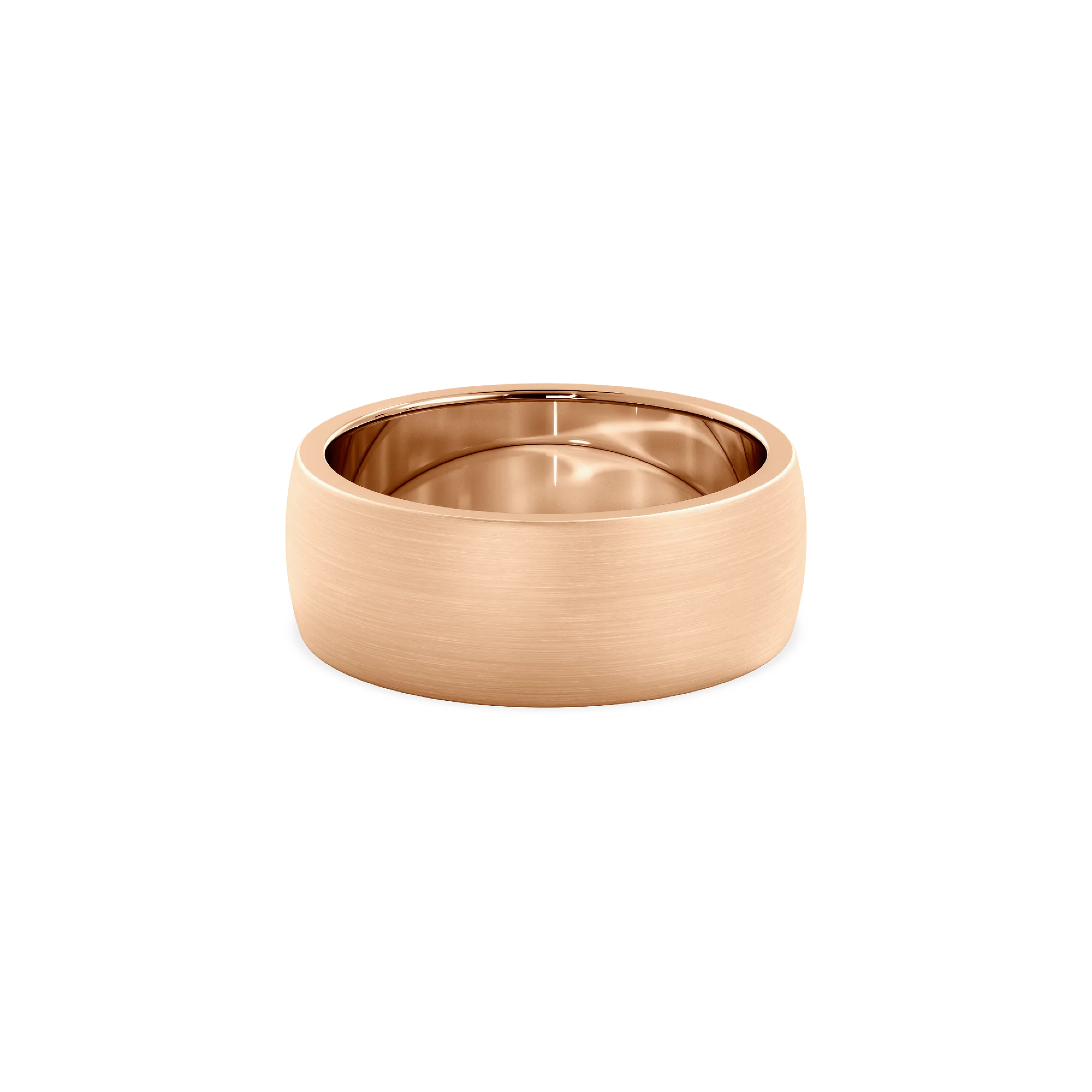 Anillo Classy rose gold 6mm Matte
