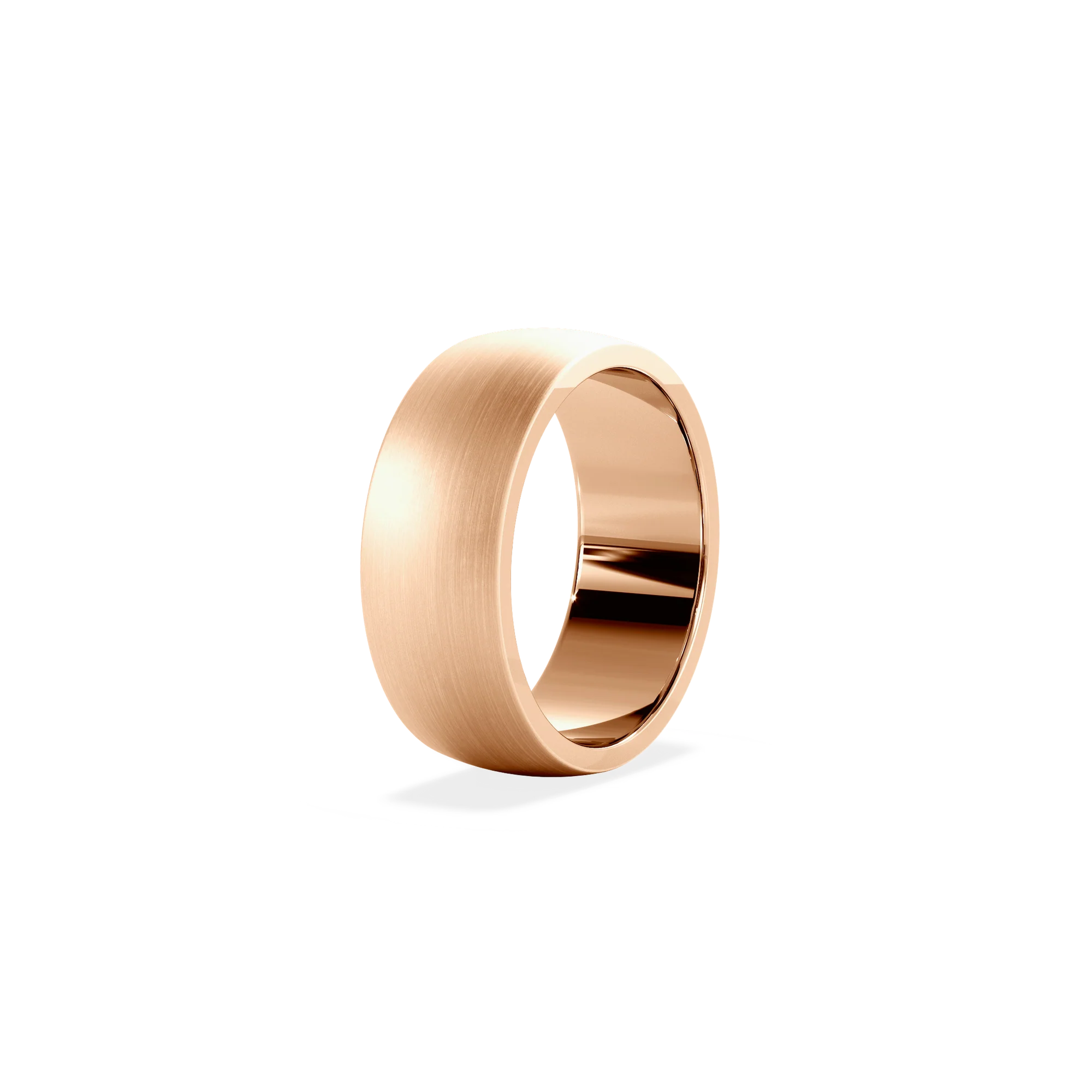Anillo Classy rose gold 6mm Matte