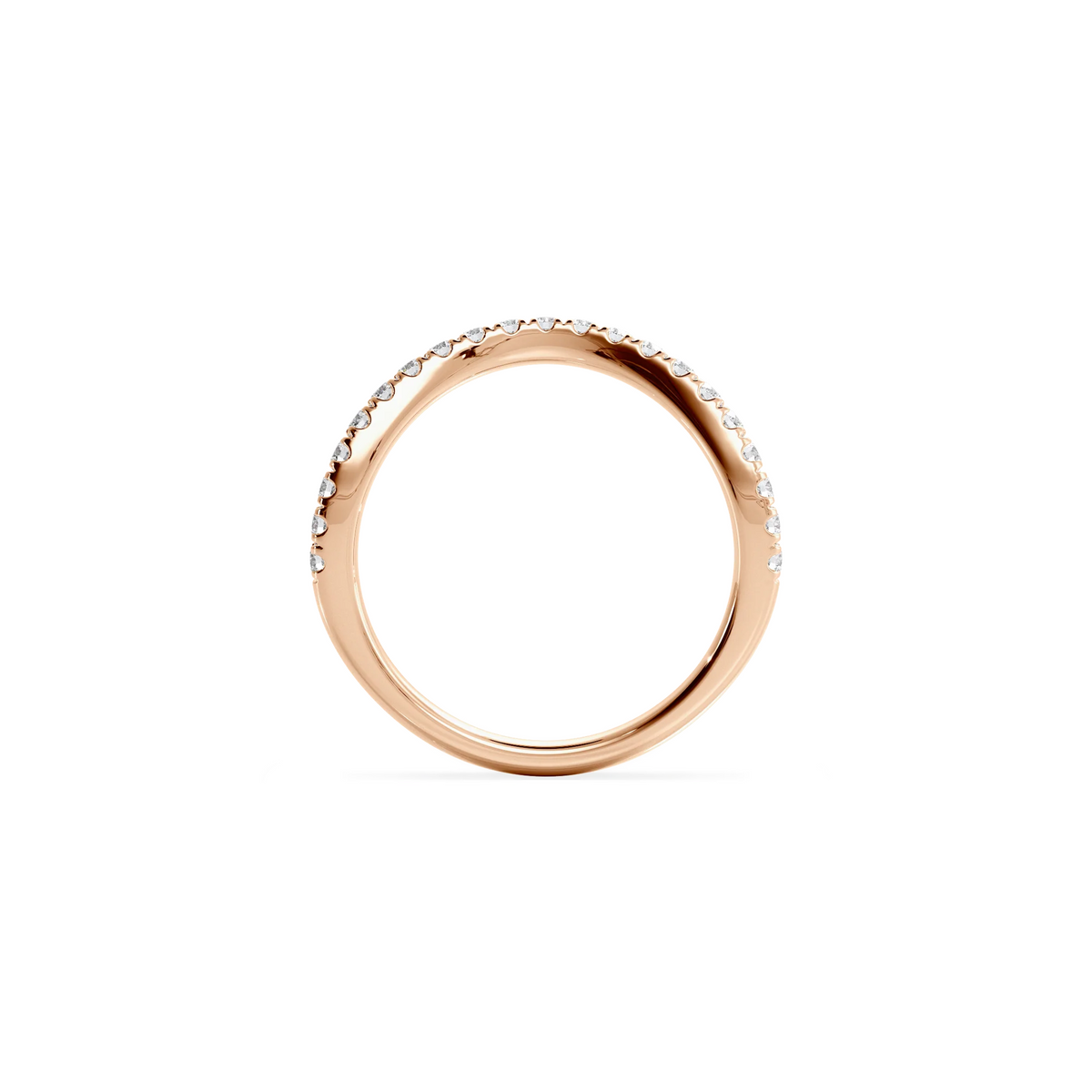 Anillo Brilliant Jacket rose gold