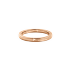 Anillo Lite rose gold 2mm Bright