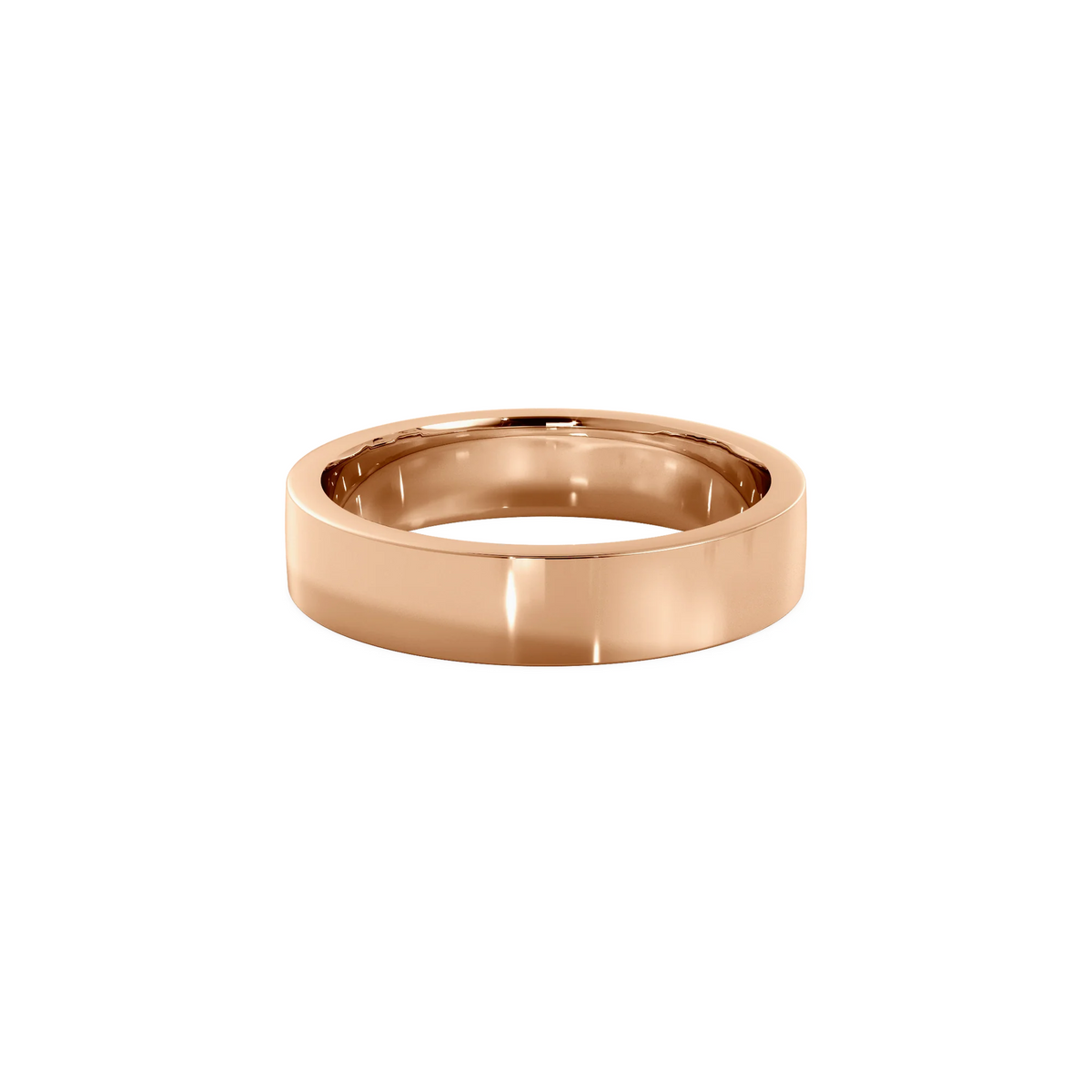 Anillo Lite rose gold 4mm Bright