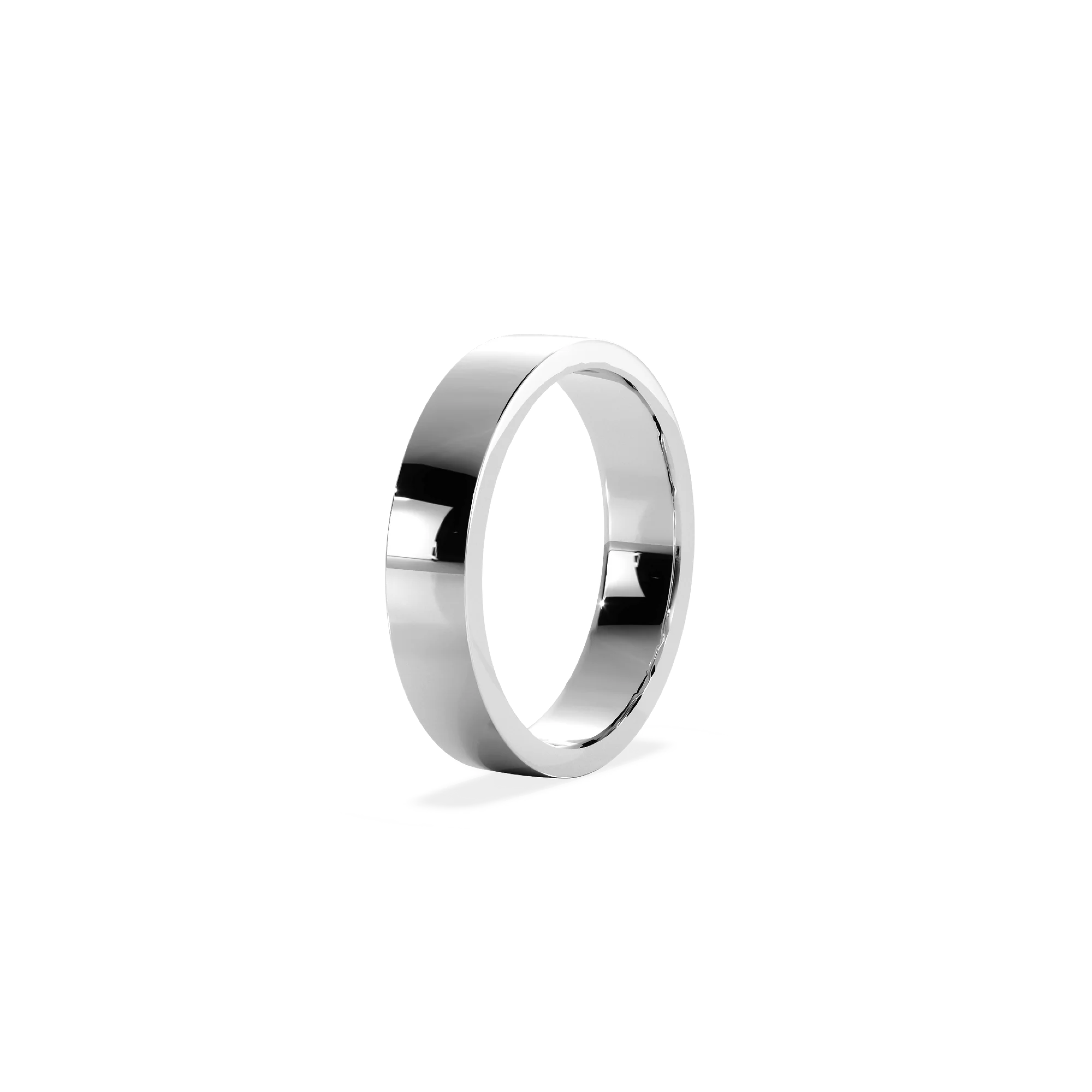 Anillo Lite Silver 4mm Bright
