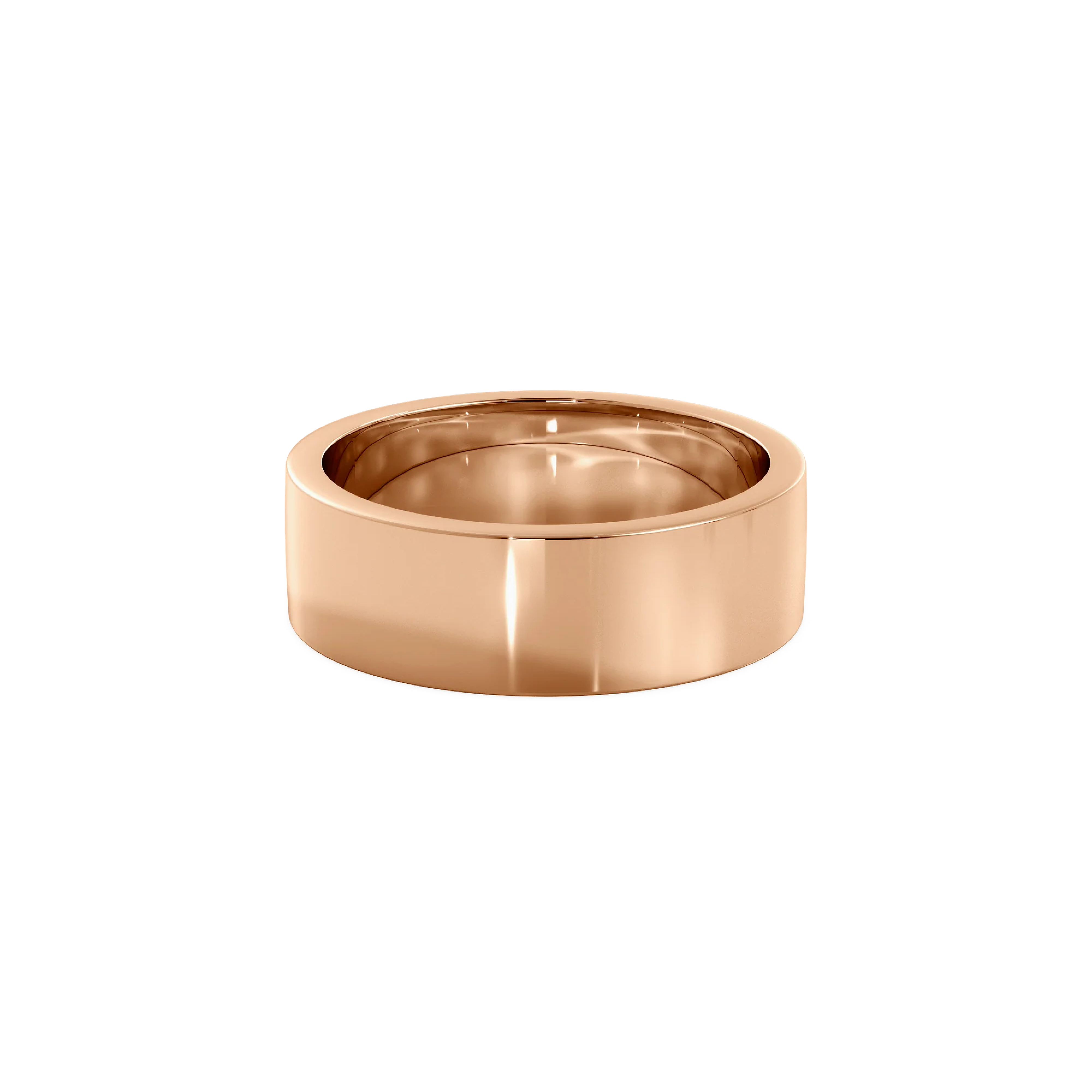 Anillo Lite rose gold 6mm Bright