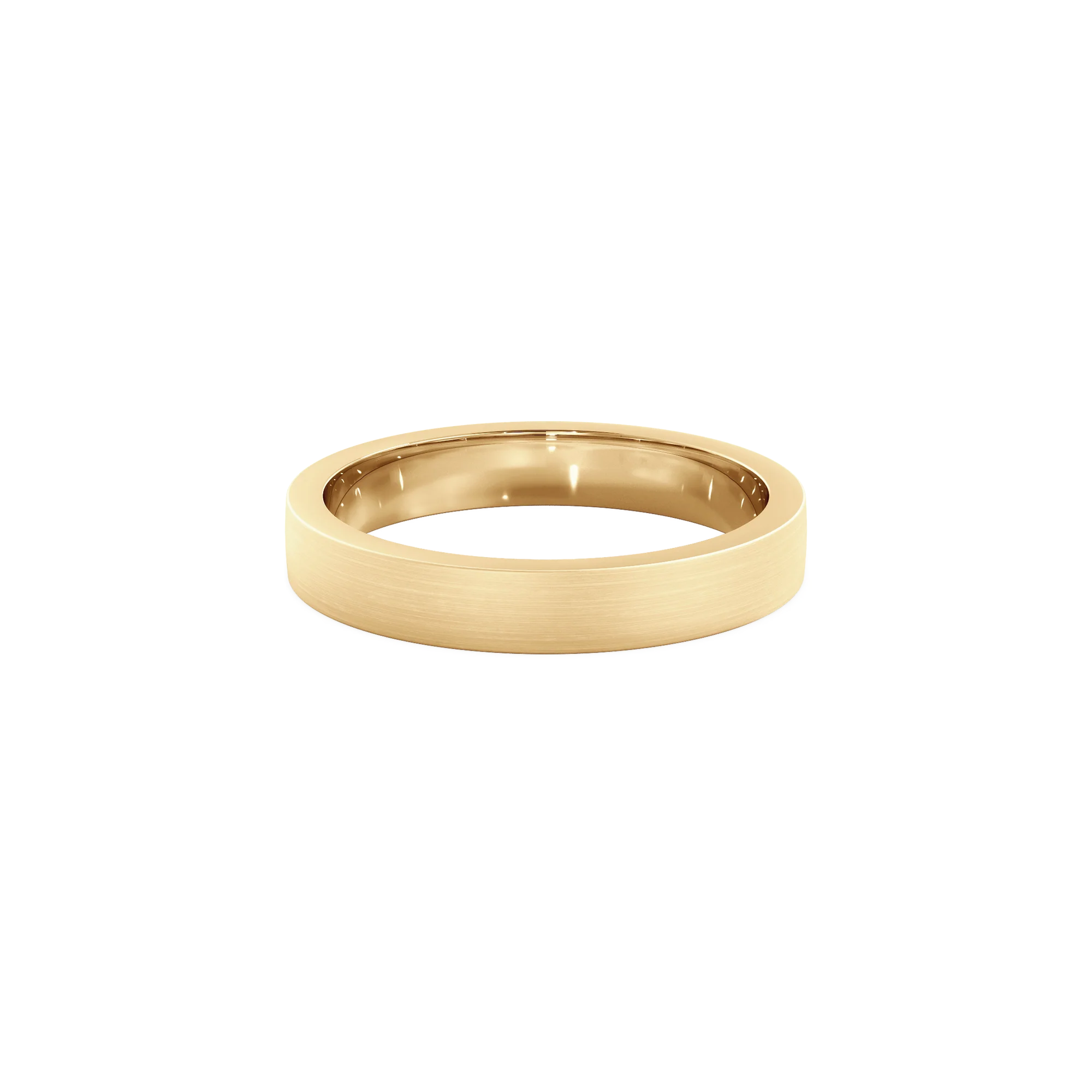 Anillo Lite gold 3mm Matte