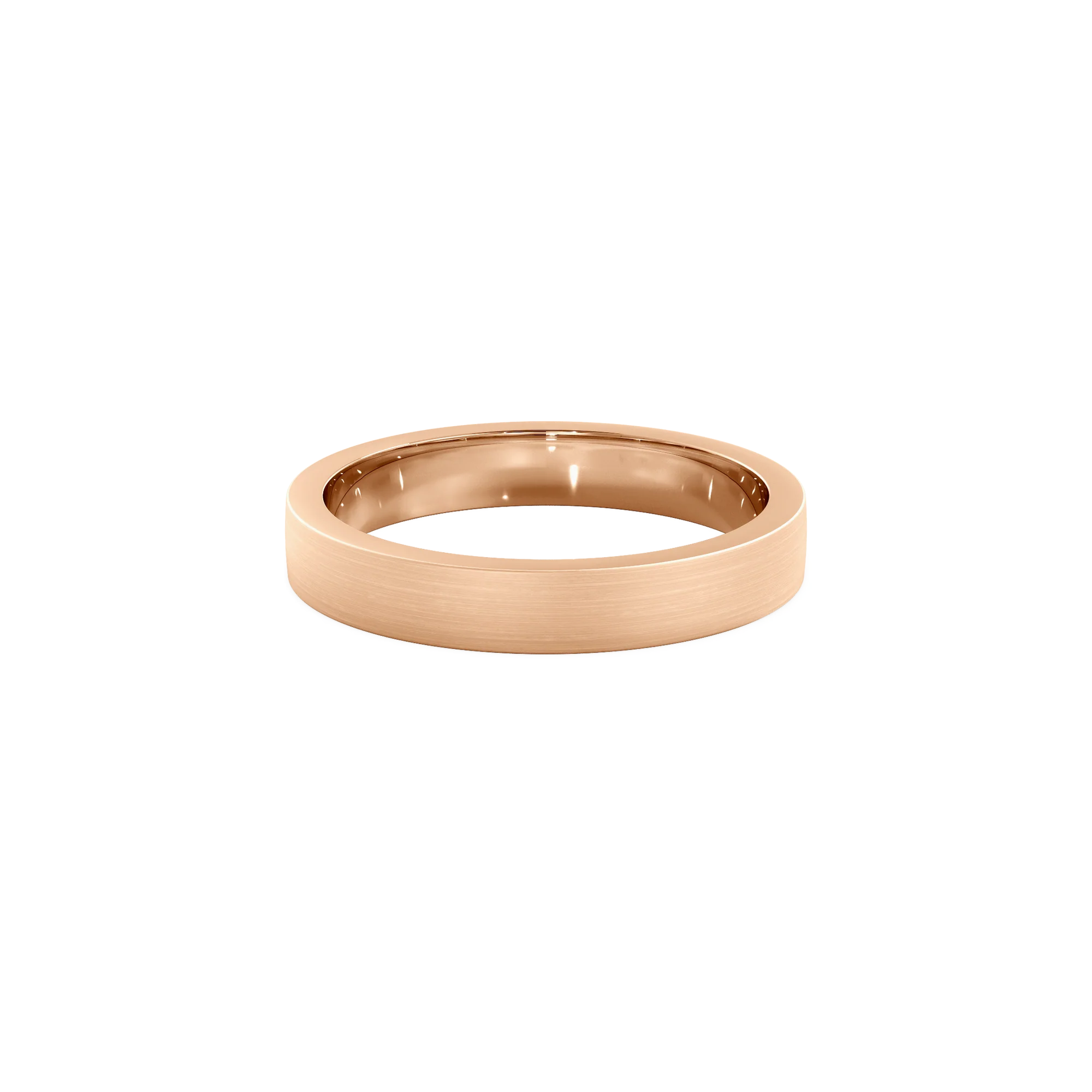 Anillo Lite rose gold 3mm Matte