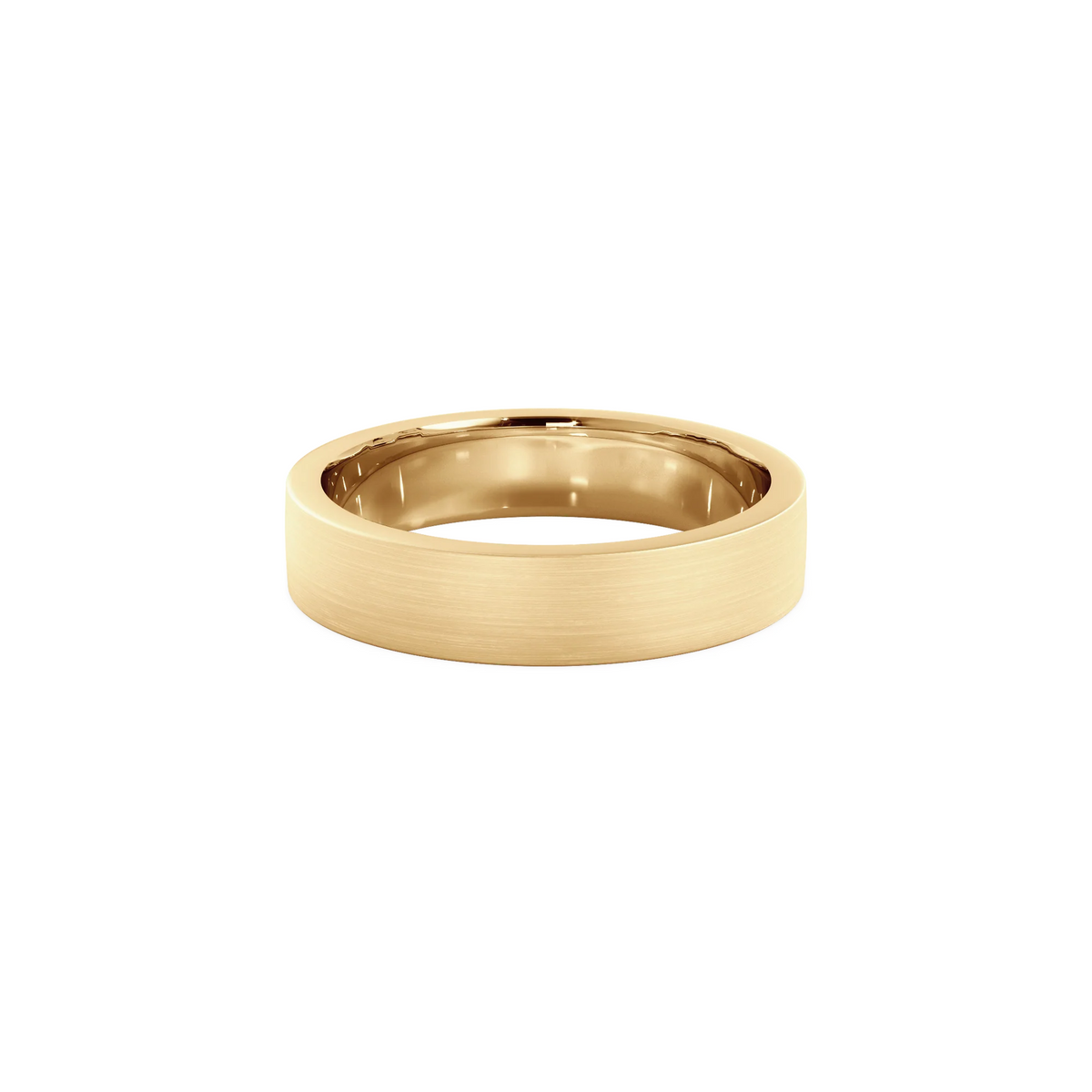 Anillo Lite gold 4mm Matte