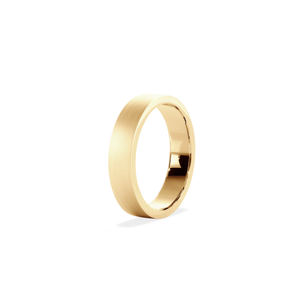 Anillo Lite gold 4mm Matte