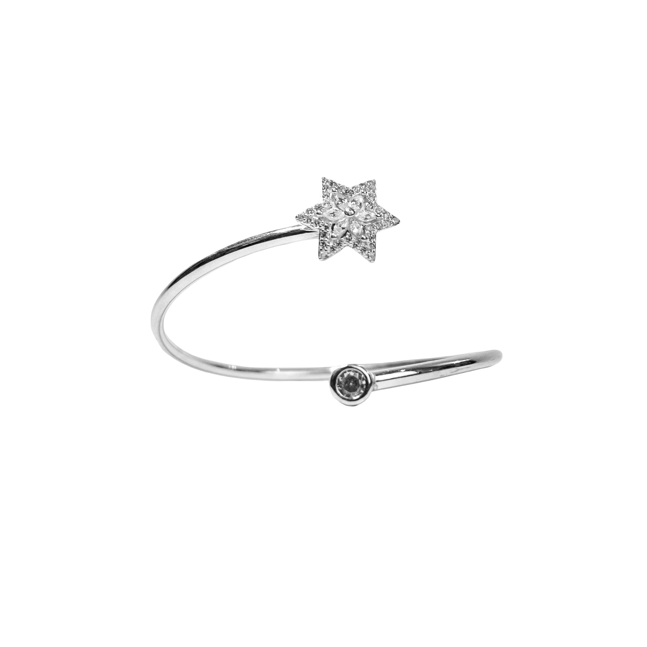 Pulsera estrella giratoria