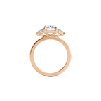 Trinity Radiant rose gold