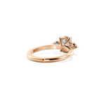 Trinity Elongated Cushion Rose  Gold